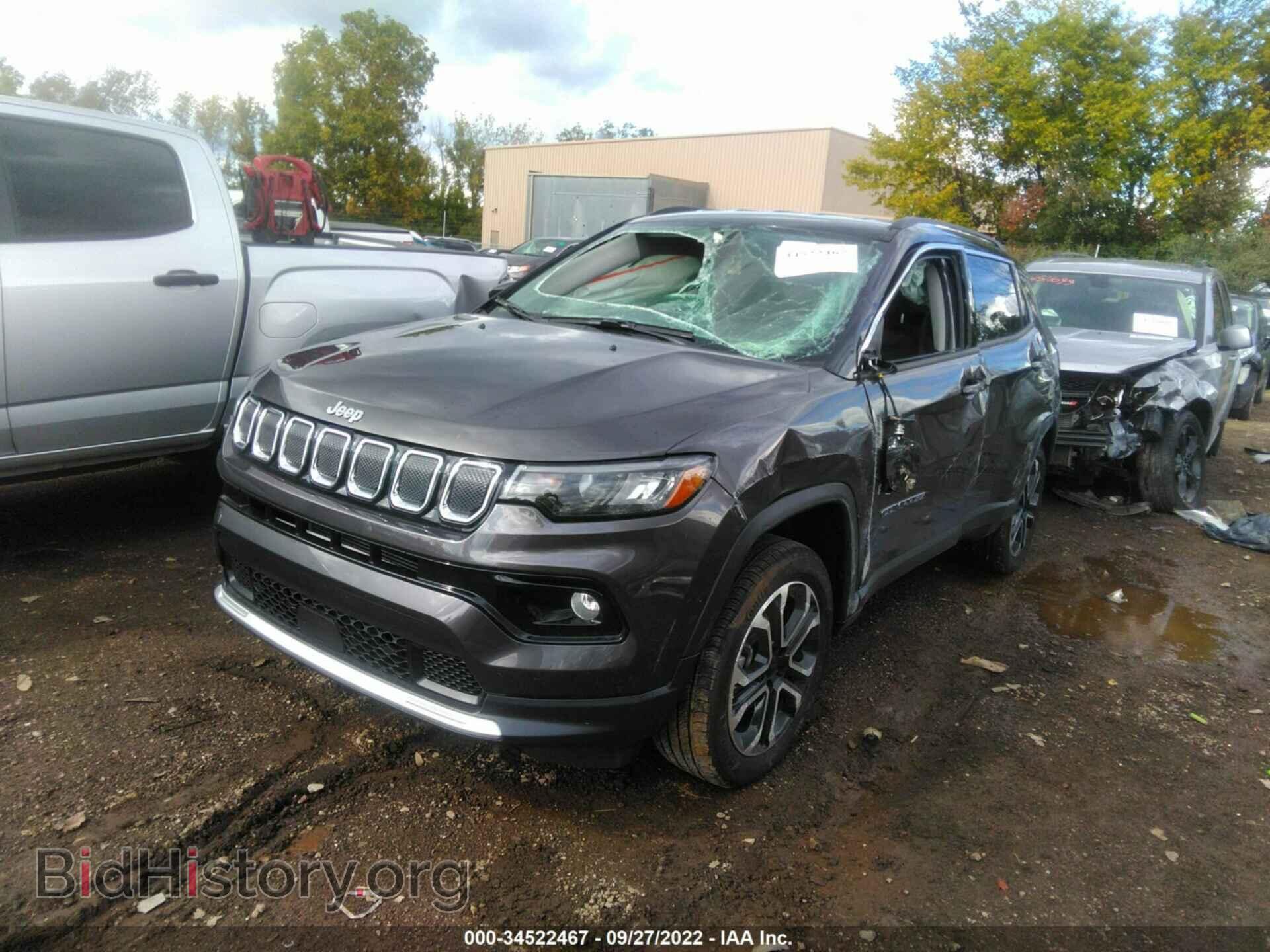 2022 JEEP COMPASS - VIN: 3C4NJDCB4NT159184 - Фото 2