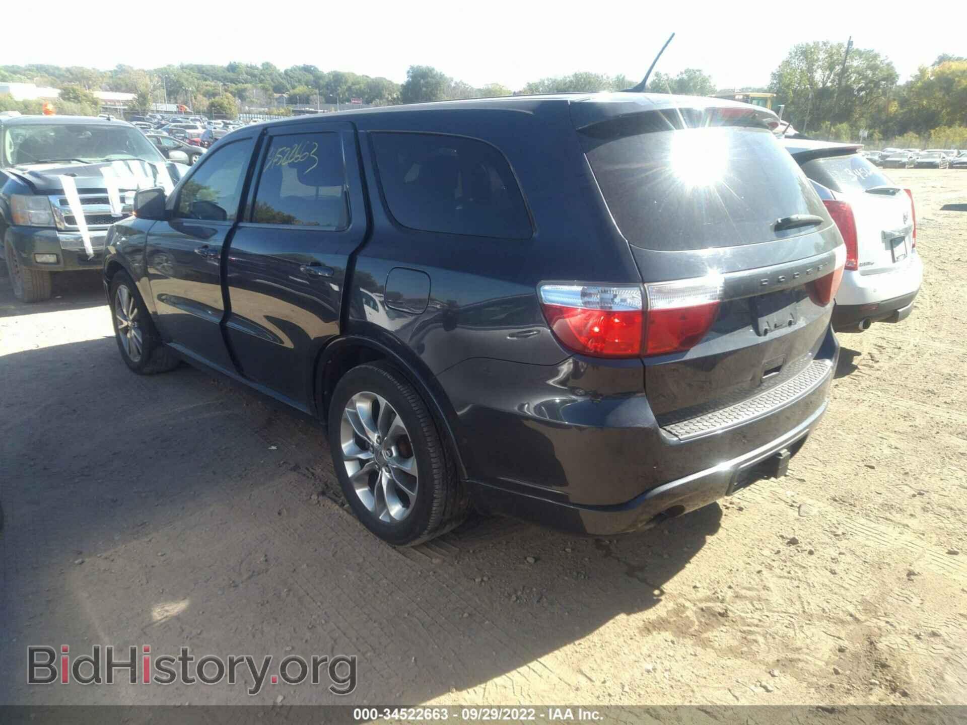 2013 DODGE DURANGO - VIN: 1C4SDJCT4DC616569 - Фото 3