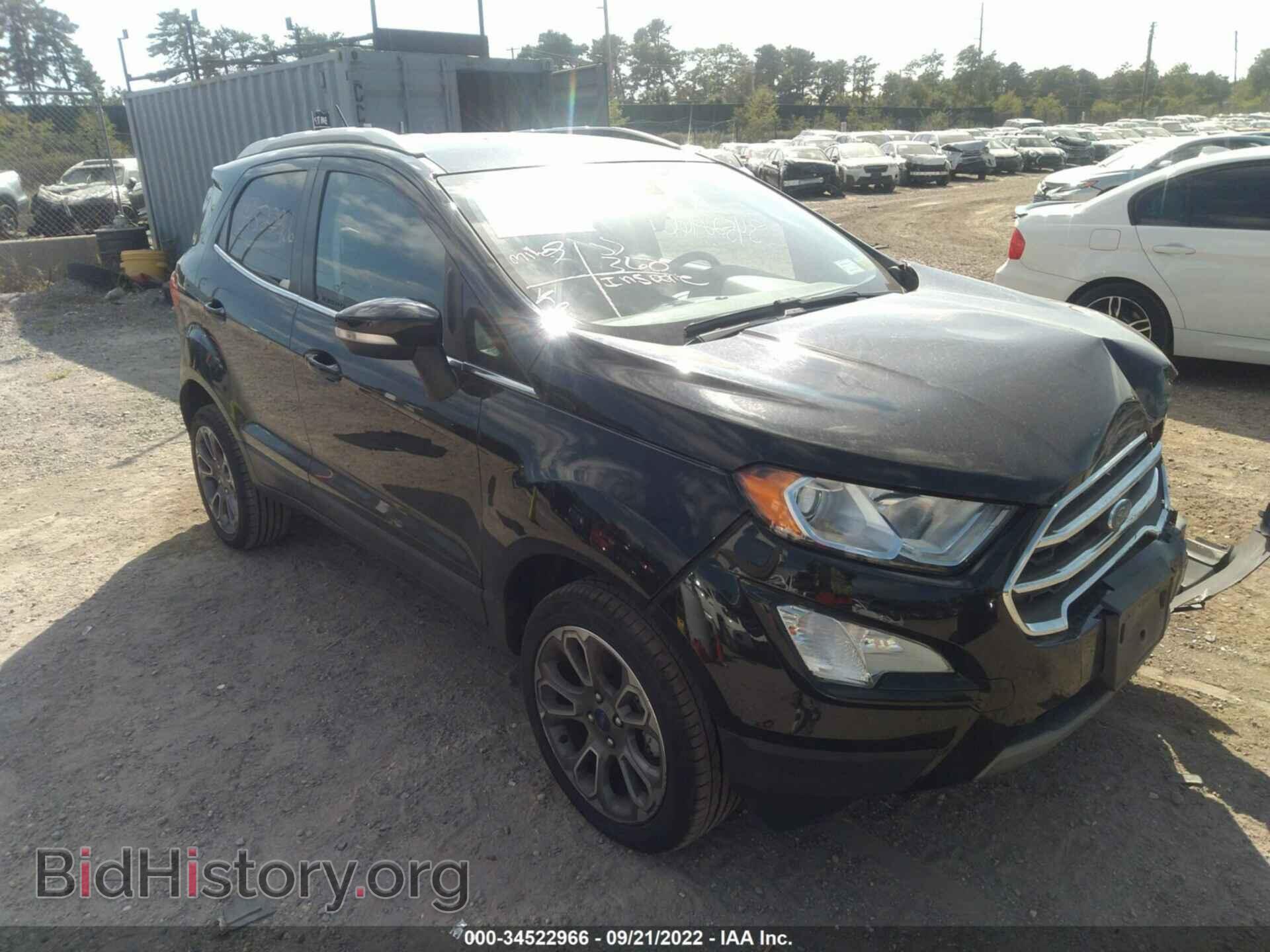 Photo MAJ6S3KL1LC349321 - FORD ECOSPORT 2020