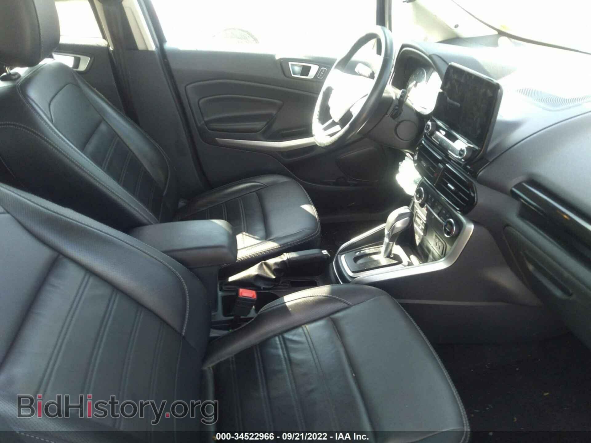 2020 FORD ECOSPORT - VIN: MAJ6S3KL1LC349321 - Photo 5