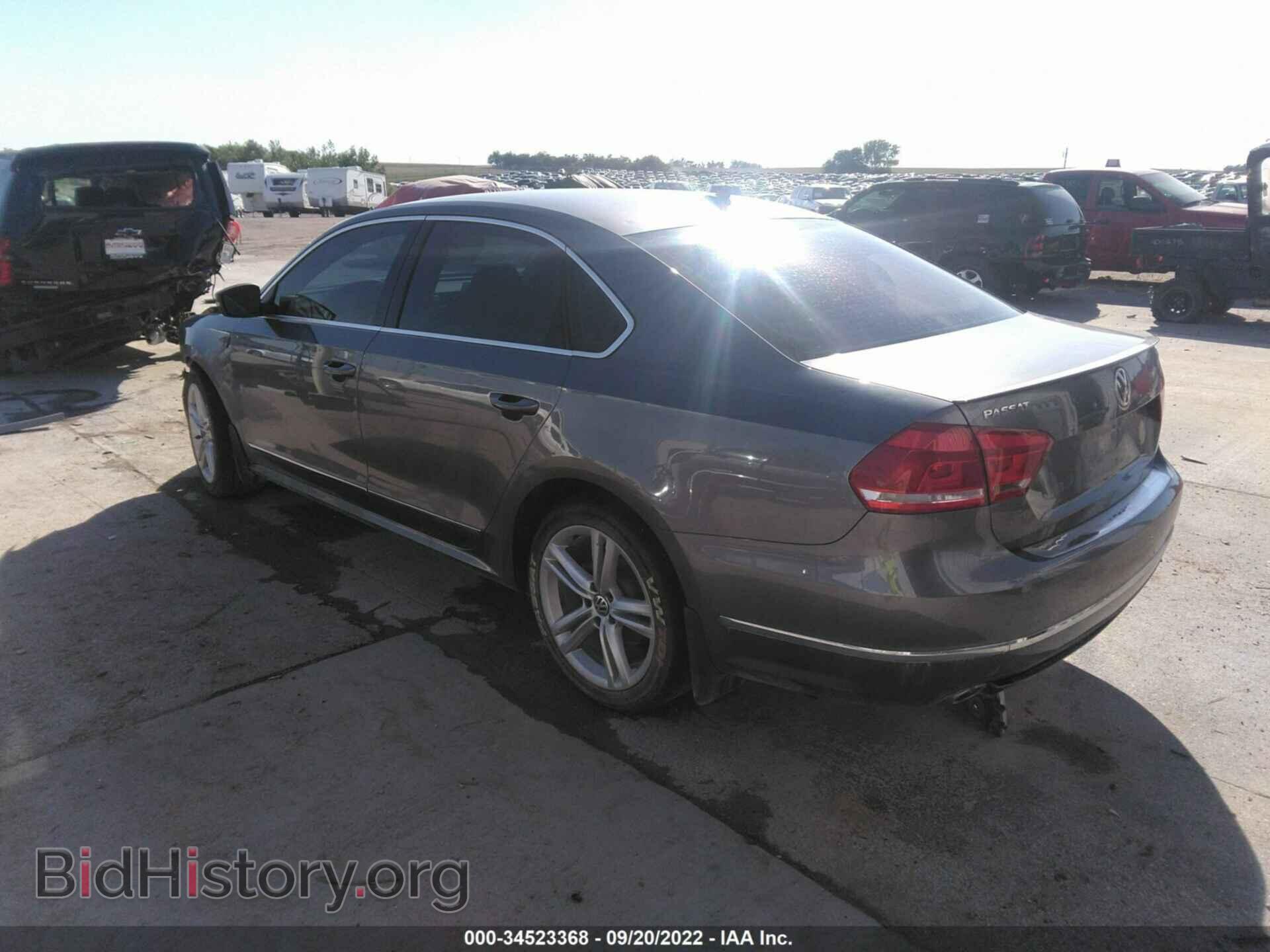 2013 VOLKSWAGEN PASSAT - VIN: 1VWCN7A34DC005221 - Фото 3