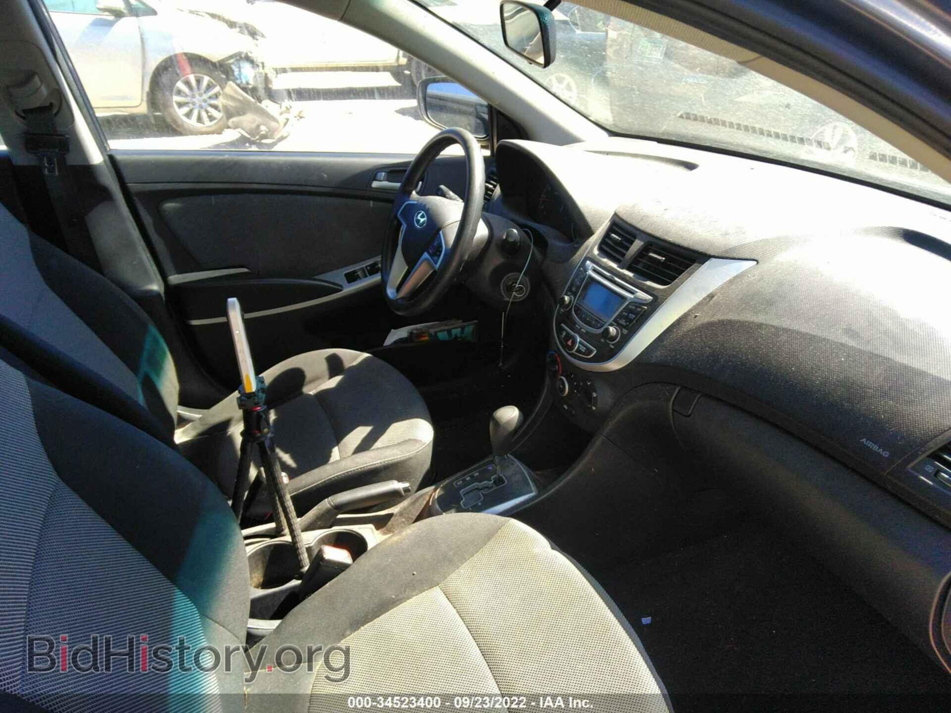 2012 HYUNDAI ACCENT - VIN: KMHCT5AE8CU050245 - Фото 5