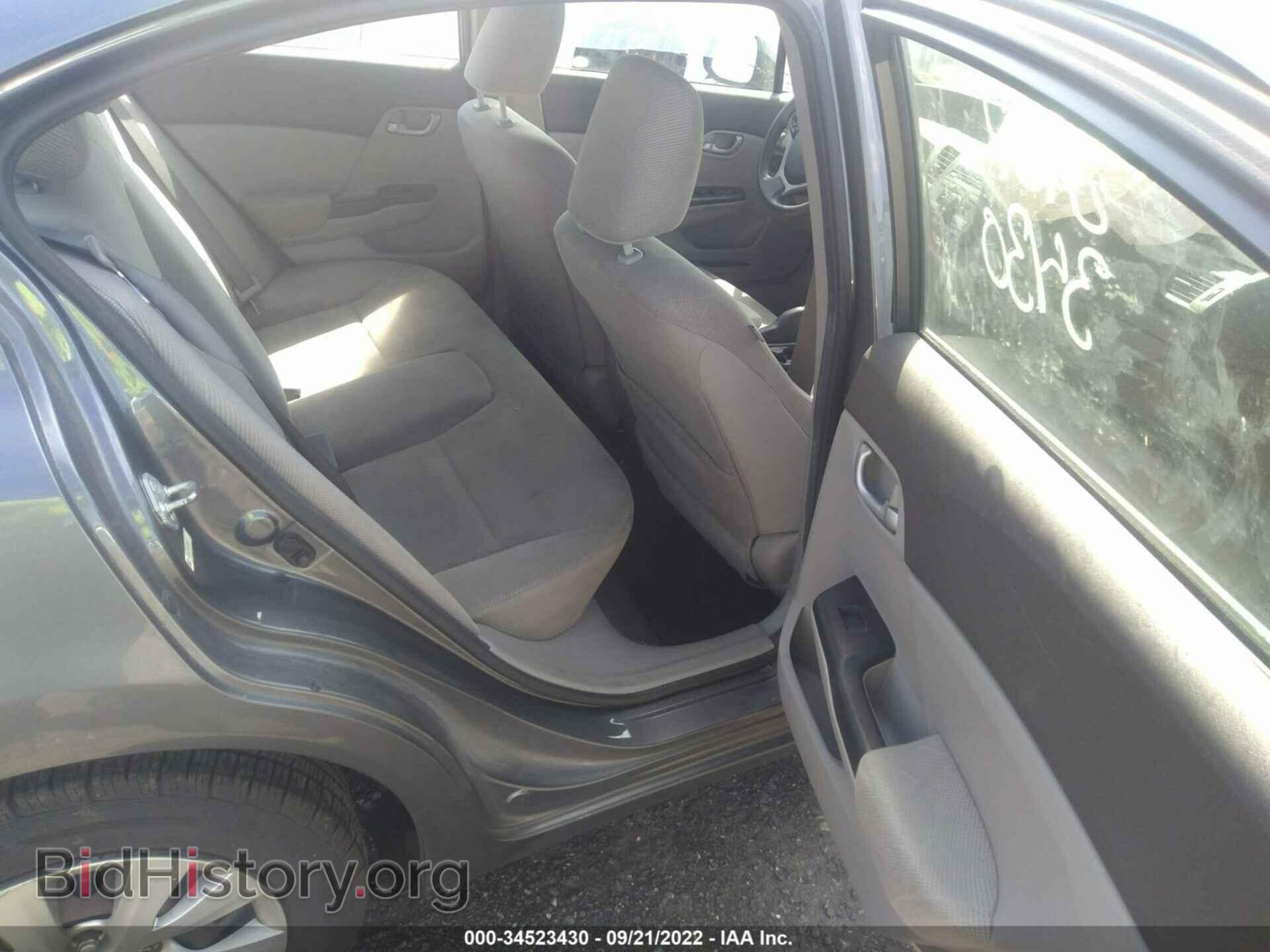 2012 HONDA CIVIC SDN - VIN: 19XFB2F55CE304567 - Фото 8