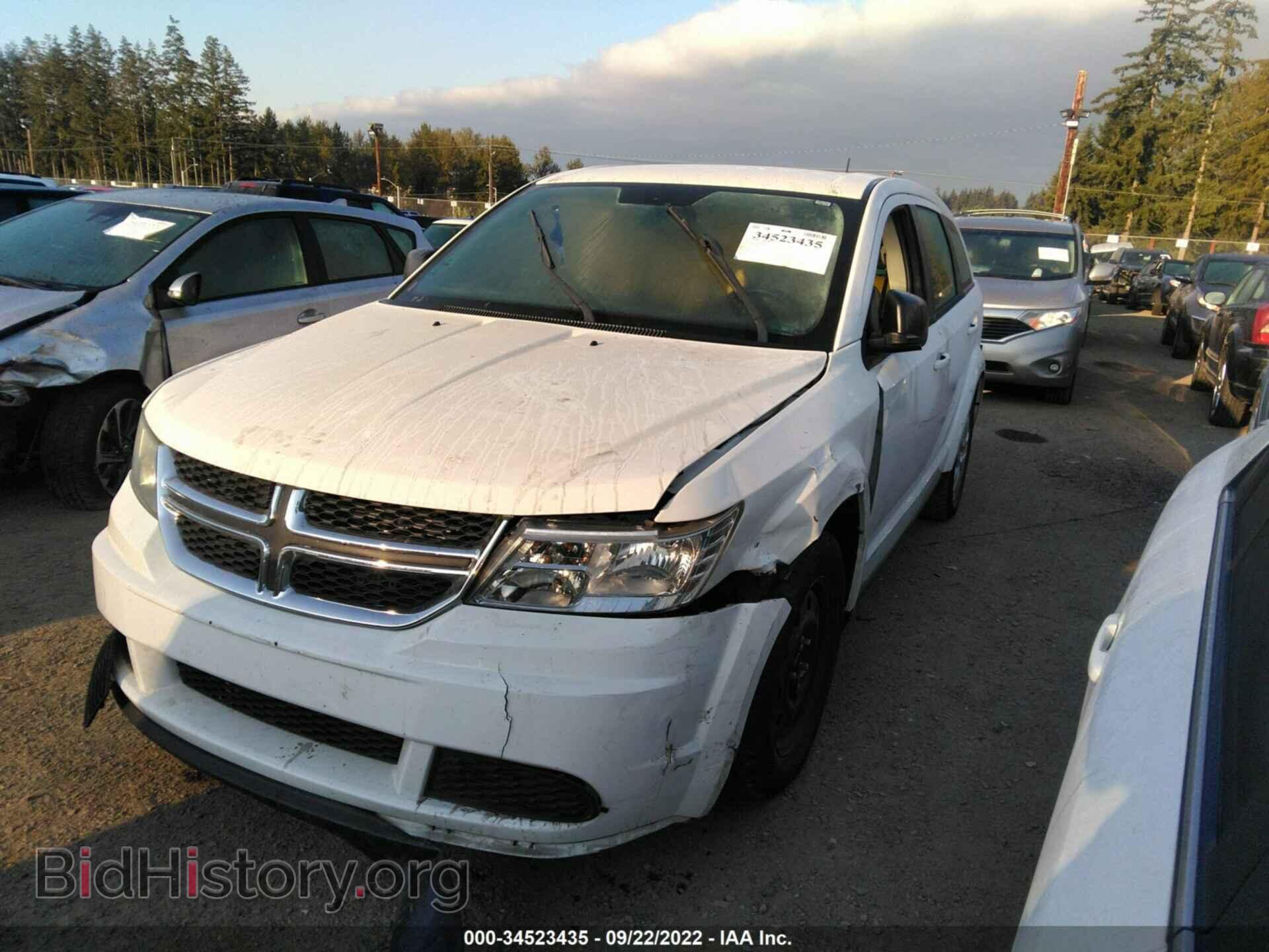 2015 DODGE JOURNEY - VIN: 3C4PDCAB7FT735915 - Фото 2
