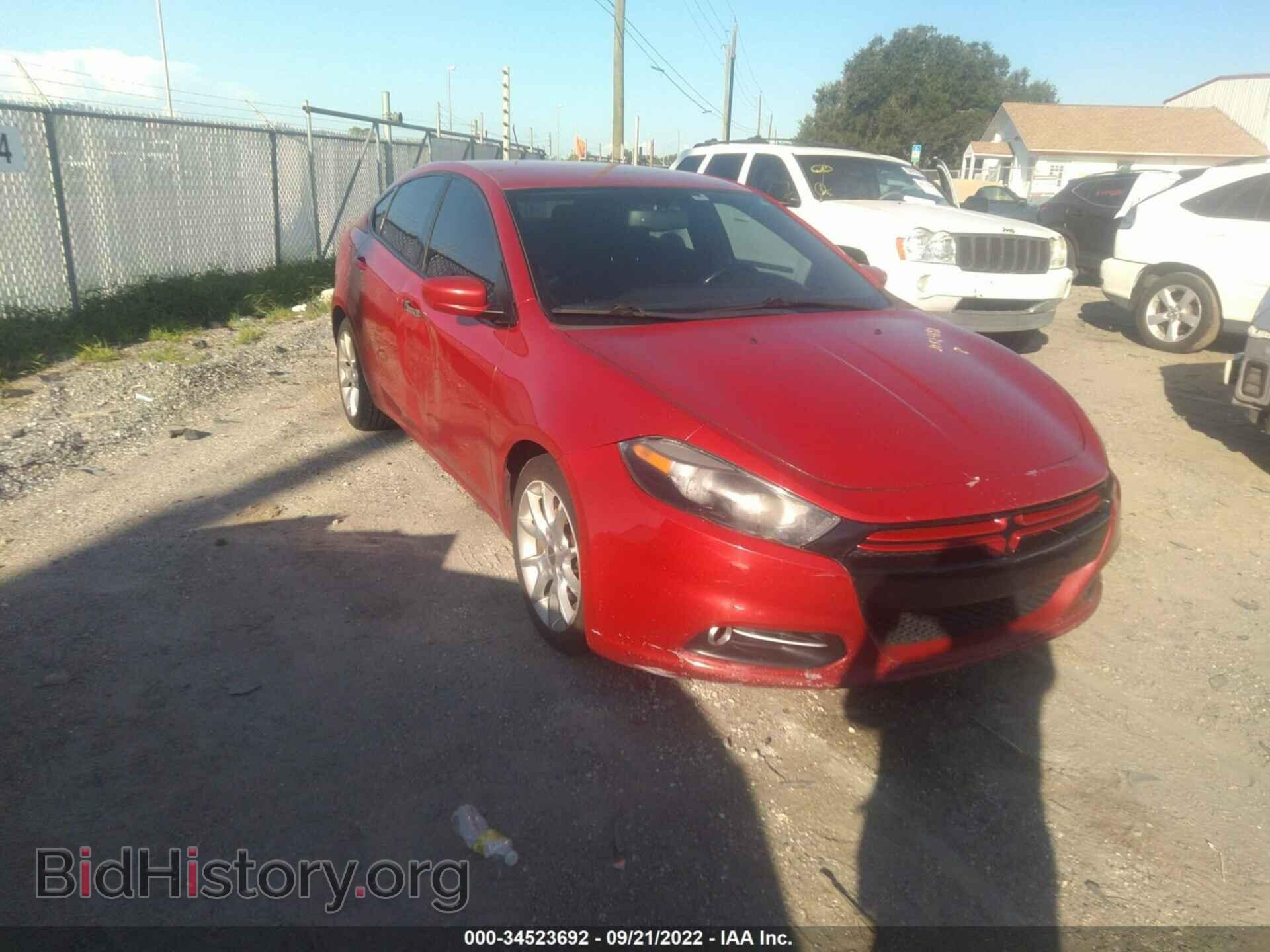Photo 1C3CDFBA6DD118454 - DODGE DART 2013