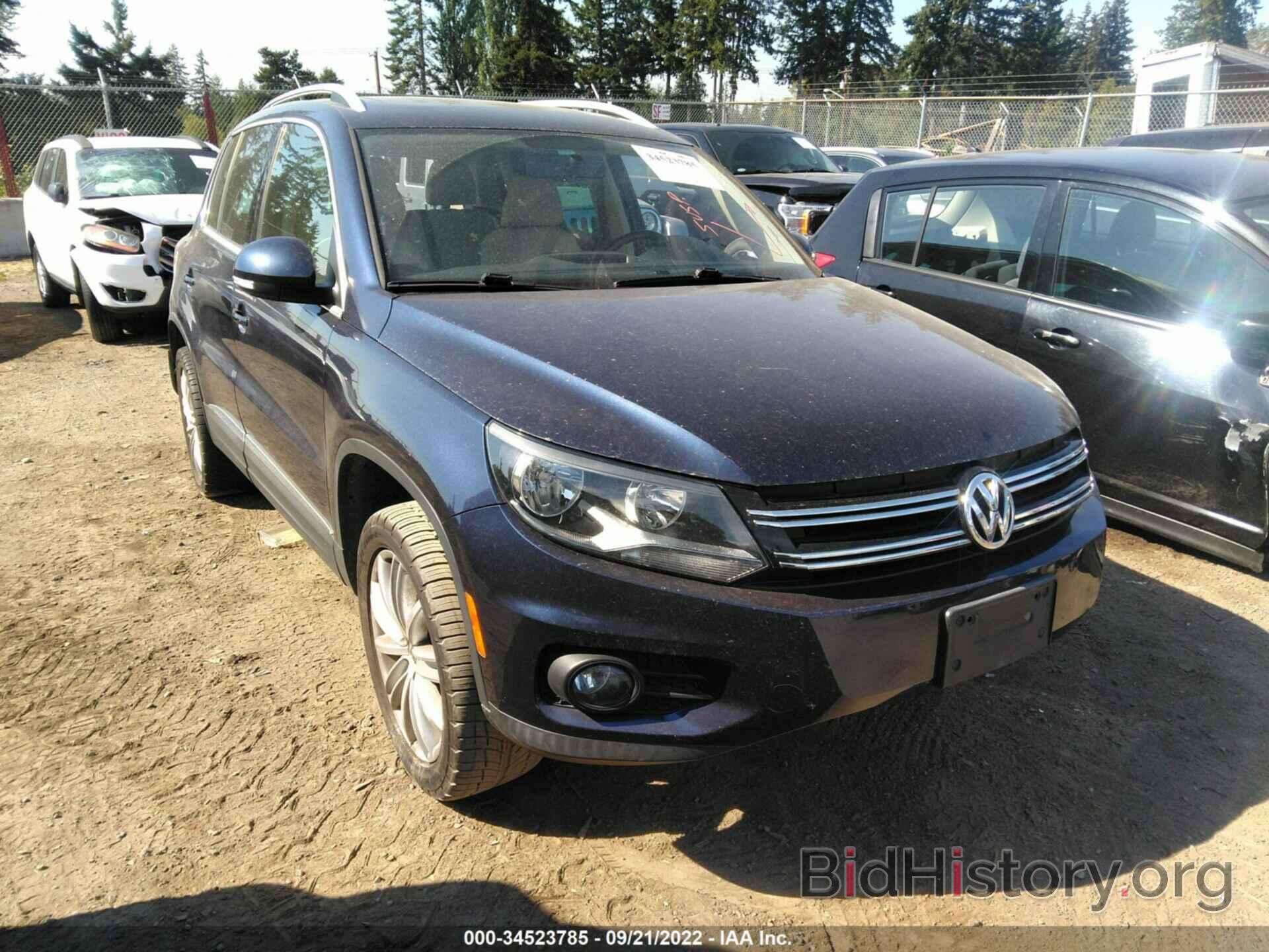 Photo WVGBV7AX0DW526805 - VOLKSWAGEN TIGUAN 2013