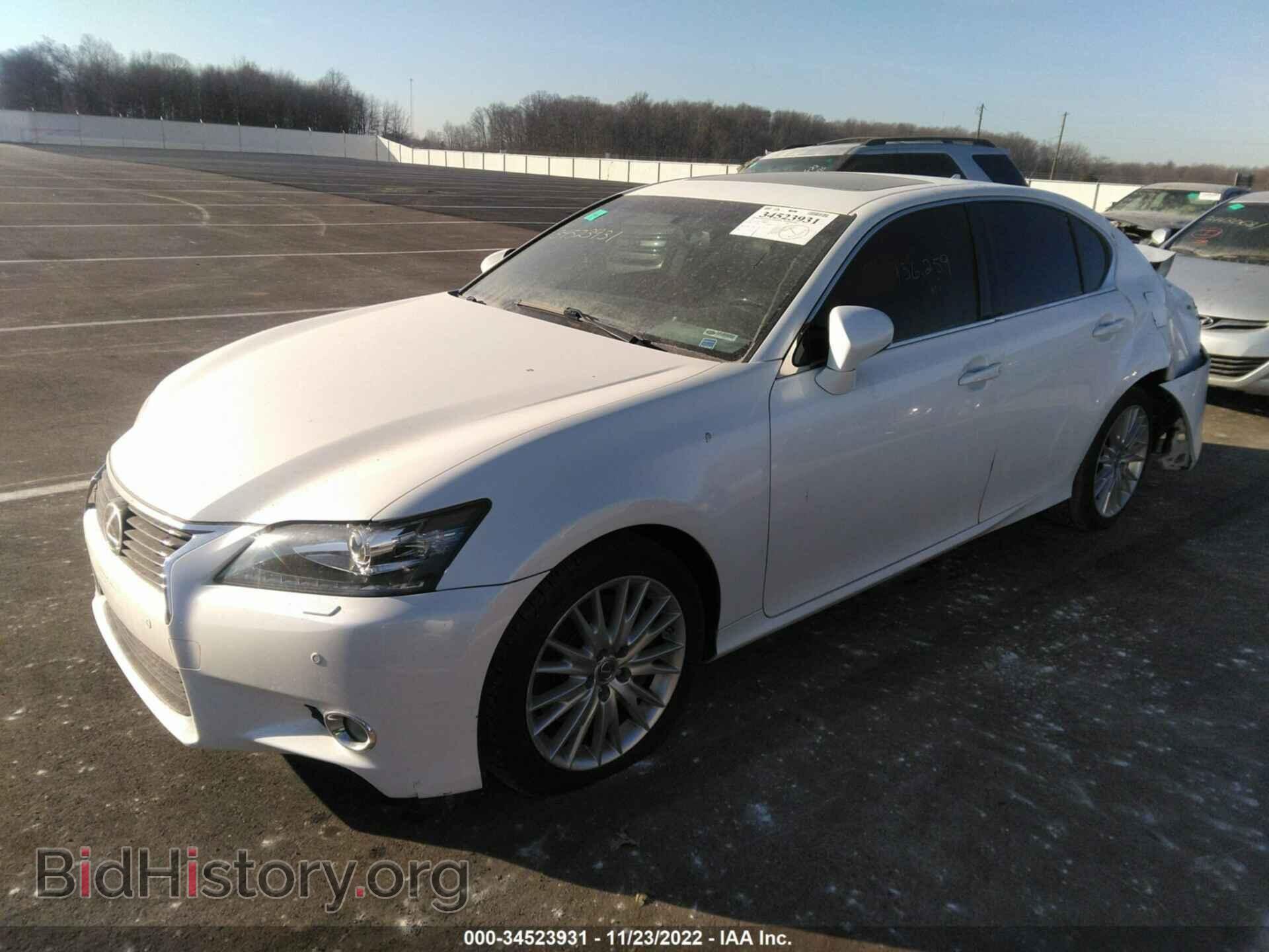 2013 LEXUS GS 350 - VIN: JTHCE1BL5D5008811 - Фото 2