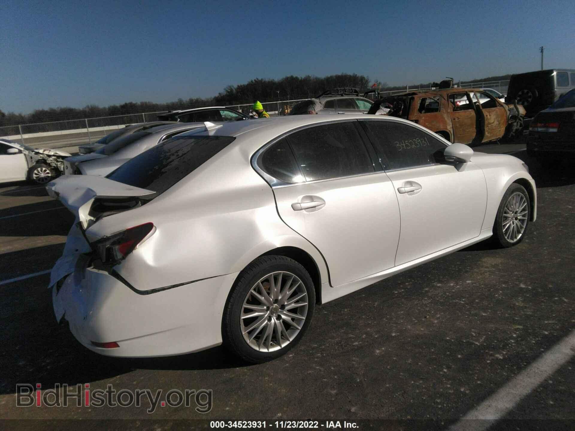 2013 LEXUS GS 350 - VIN: JTHCE1BL5D5008811 - Фото 4