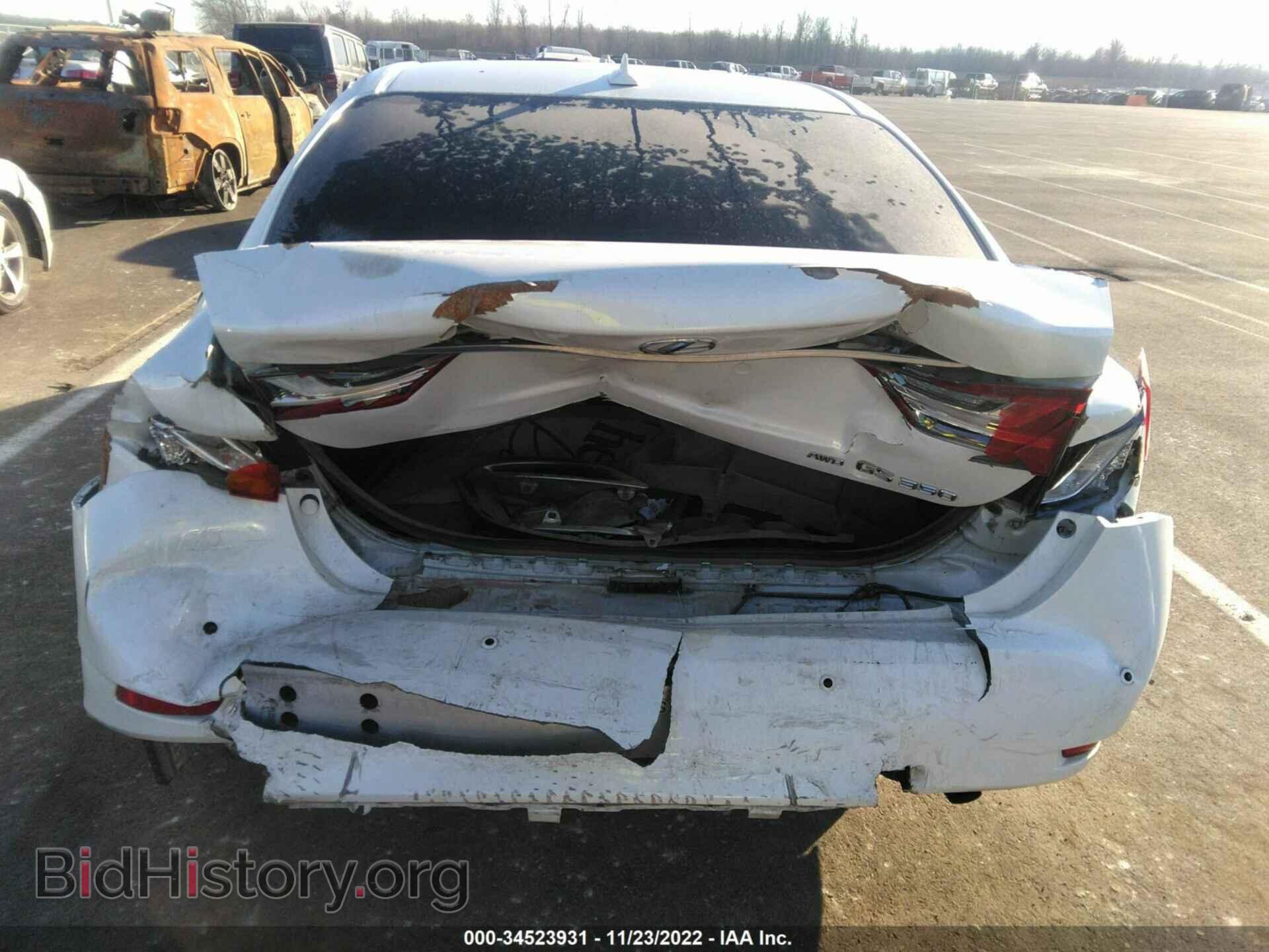 2013 LEXUS GS 350 - VIN: JTHCE1BL5D5008811 - Фото 6