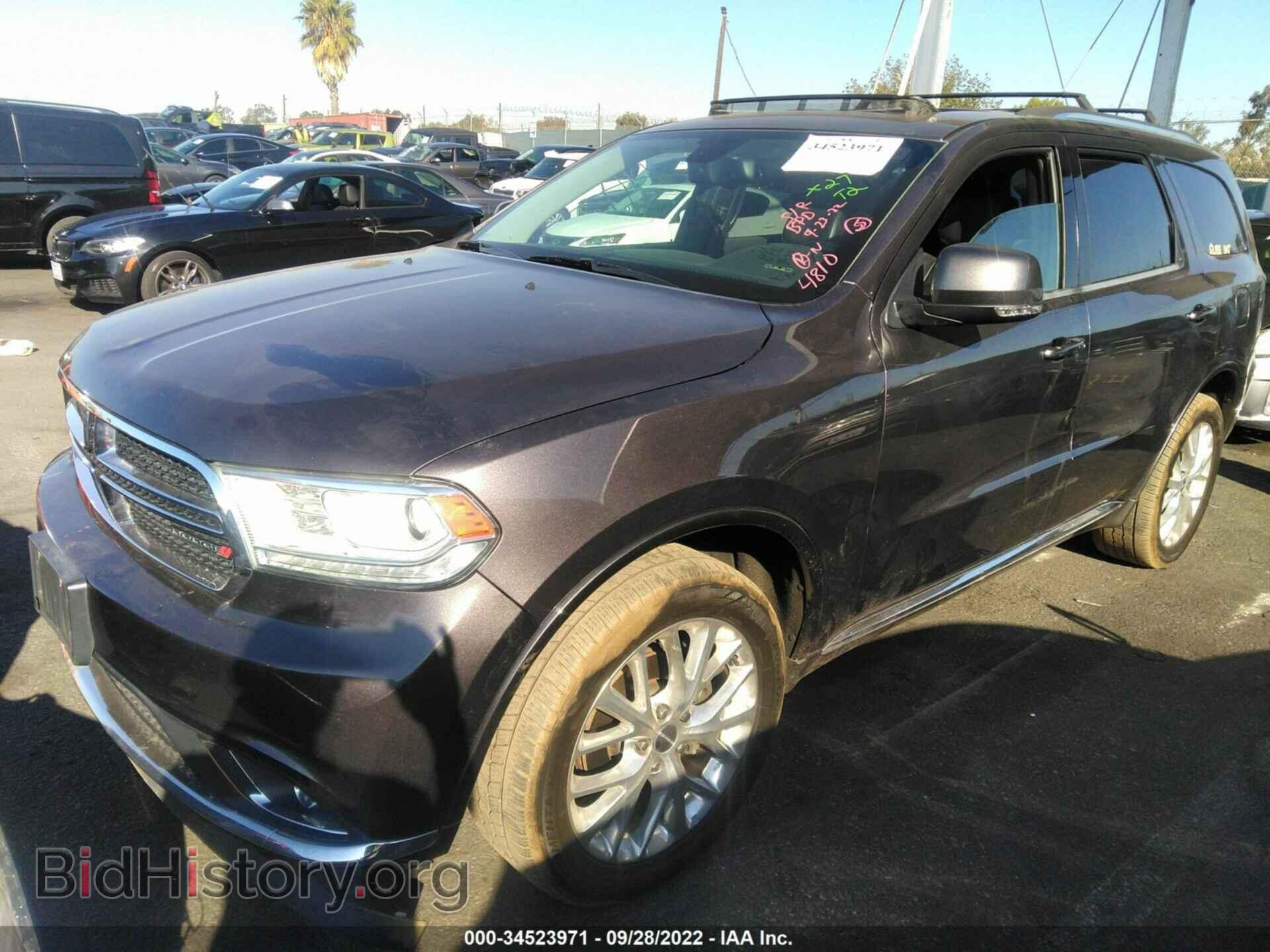 2016 DODGE DURANGO - VIN: 1C4RDJDG3GC424810 - Фото 2