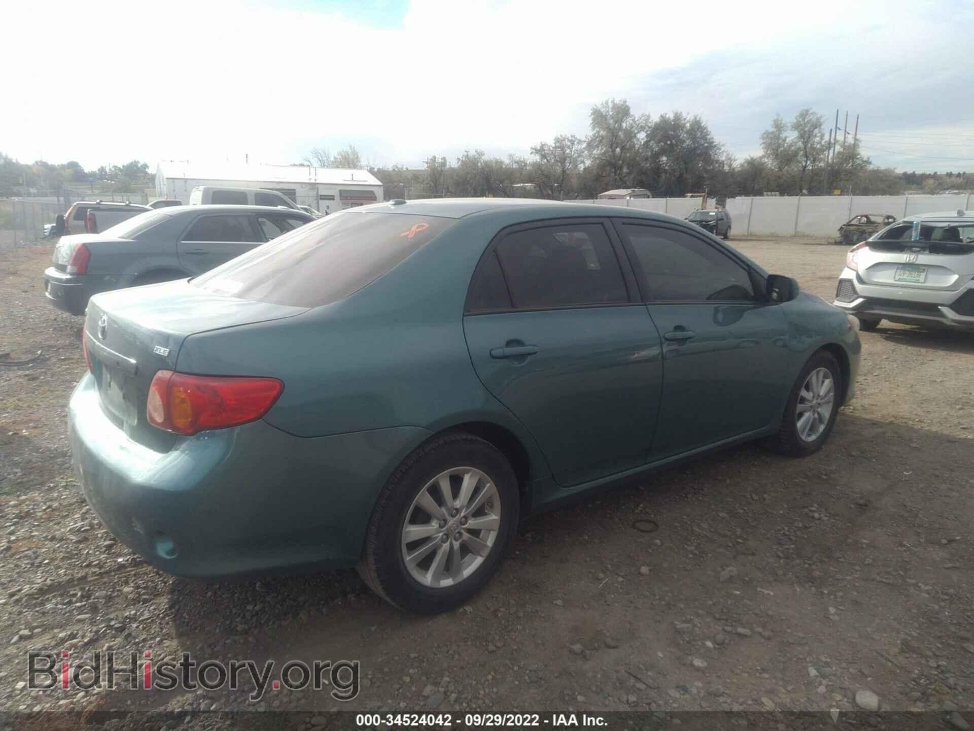 2009 TOYOTA COROLLA - VIN: 2T1BU40E89C010763 - Фото 4