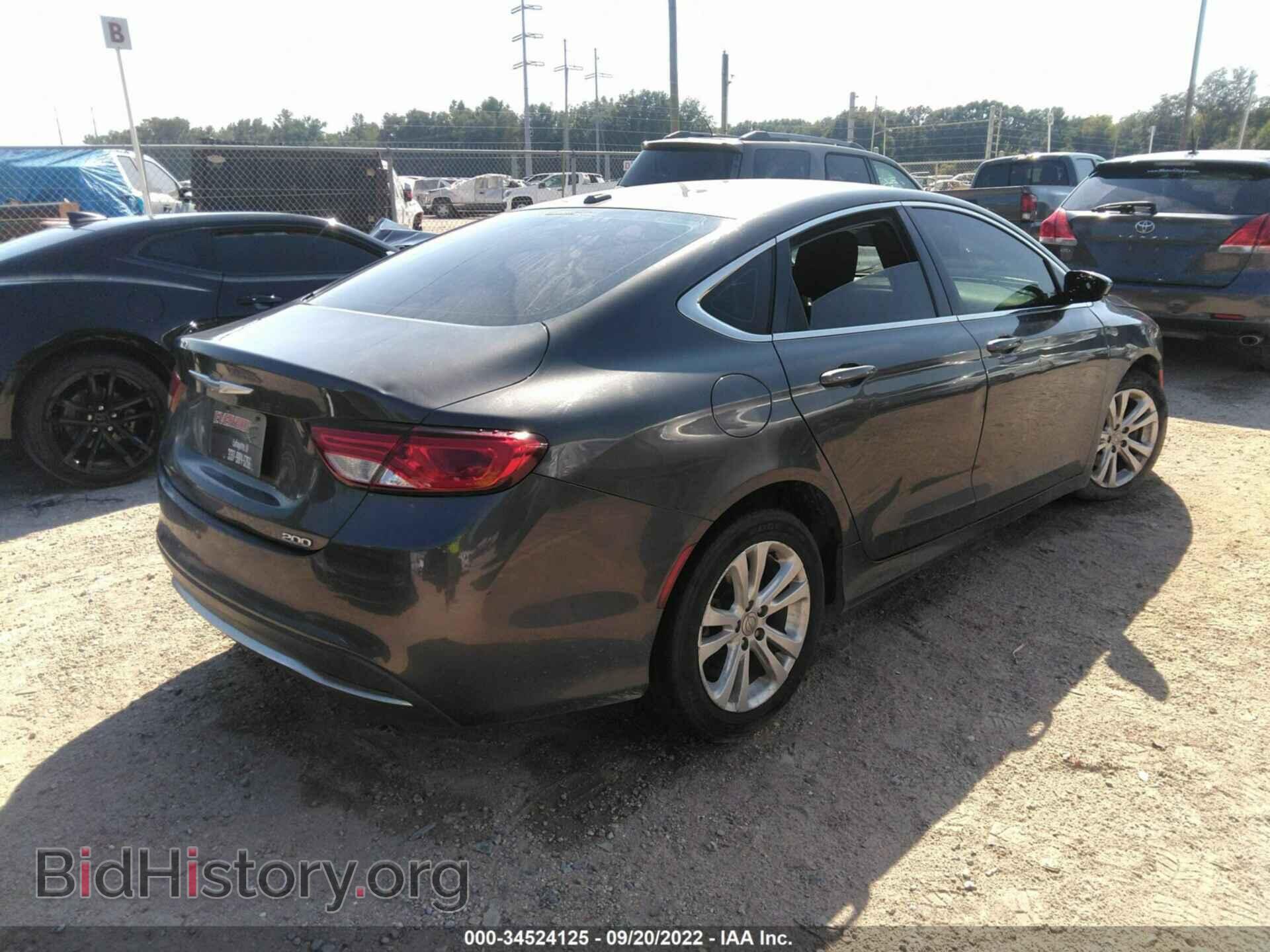 2015 CHRYSLER 200 - VIN: 1C3CCCAB3FN658742 - Фото 4
