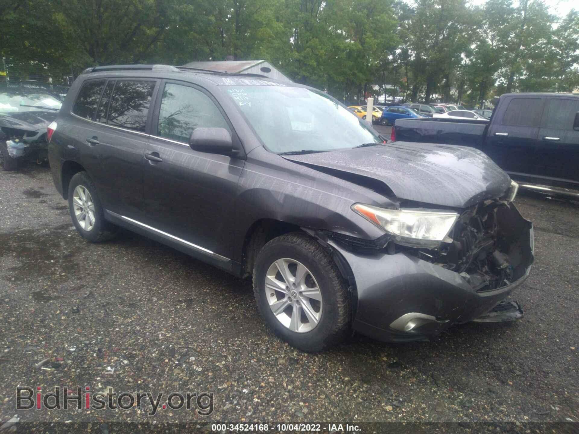 Фотография 5TDBK3EH1CS149781 - TOYOTA HIGHLANDER 2012