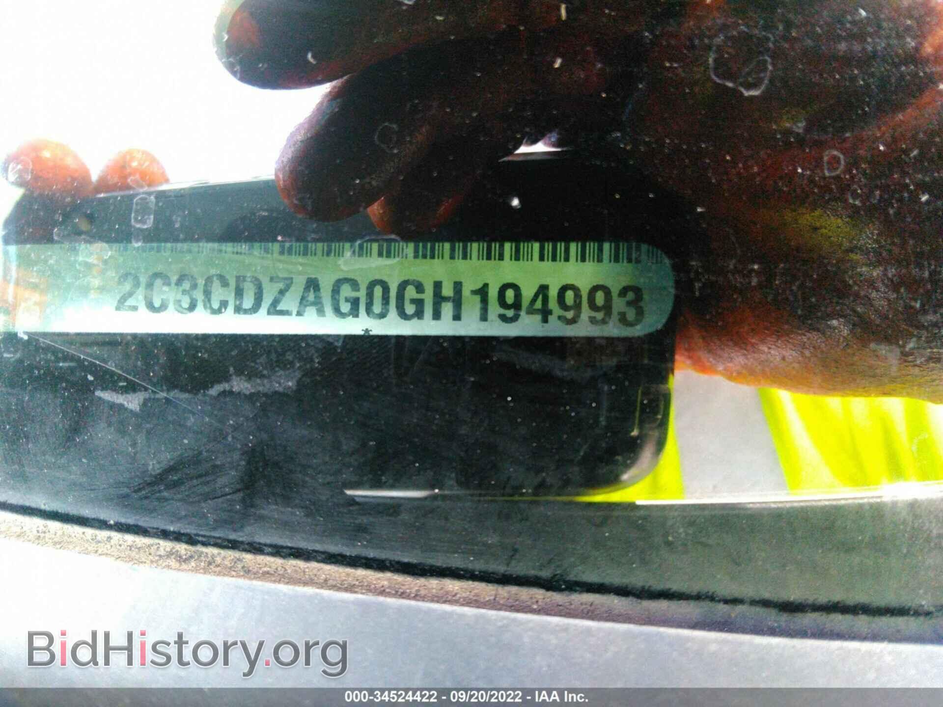 2016 DODGE CHALLENGER - VIN: 2C3CDZAG0GH194993 - Фото 9