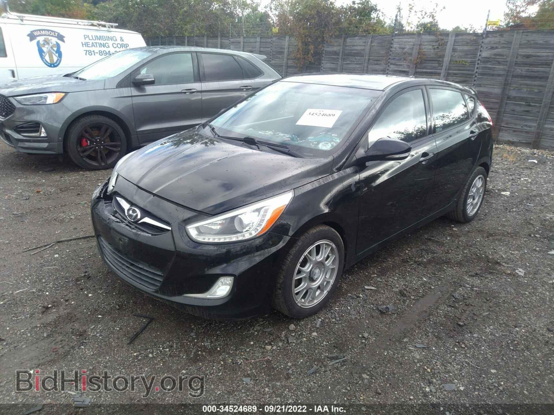 2014 HYUNDAI ACCENT - VIN: KMHCU5AE7EU142673 - Фото 2