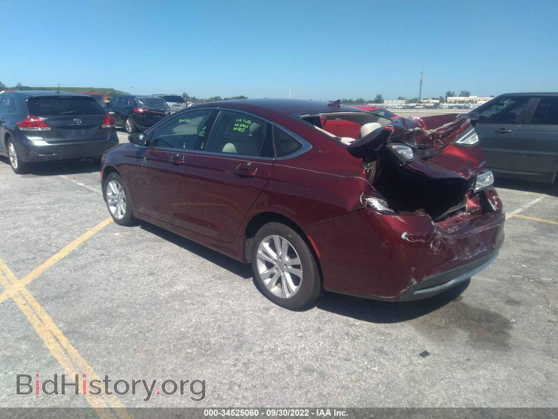 2016 CHRYSLER 200 - VIN: 1C3CCCAB7GN168595 - Фото 3