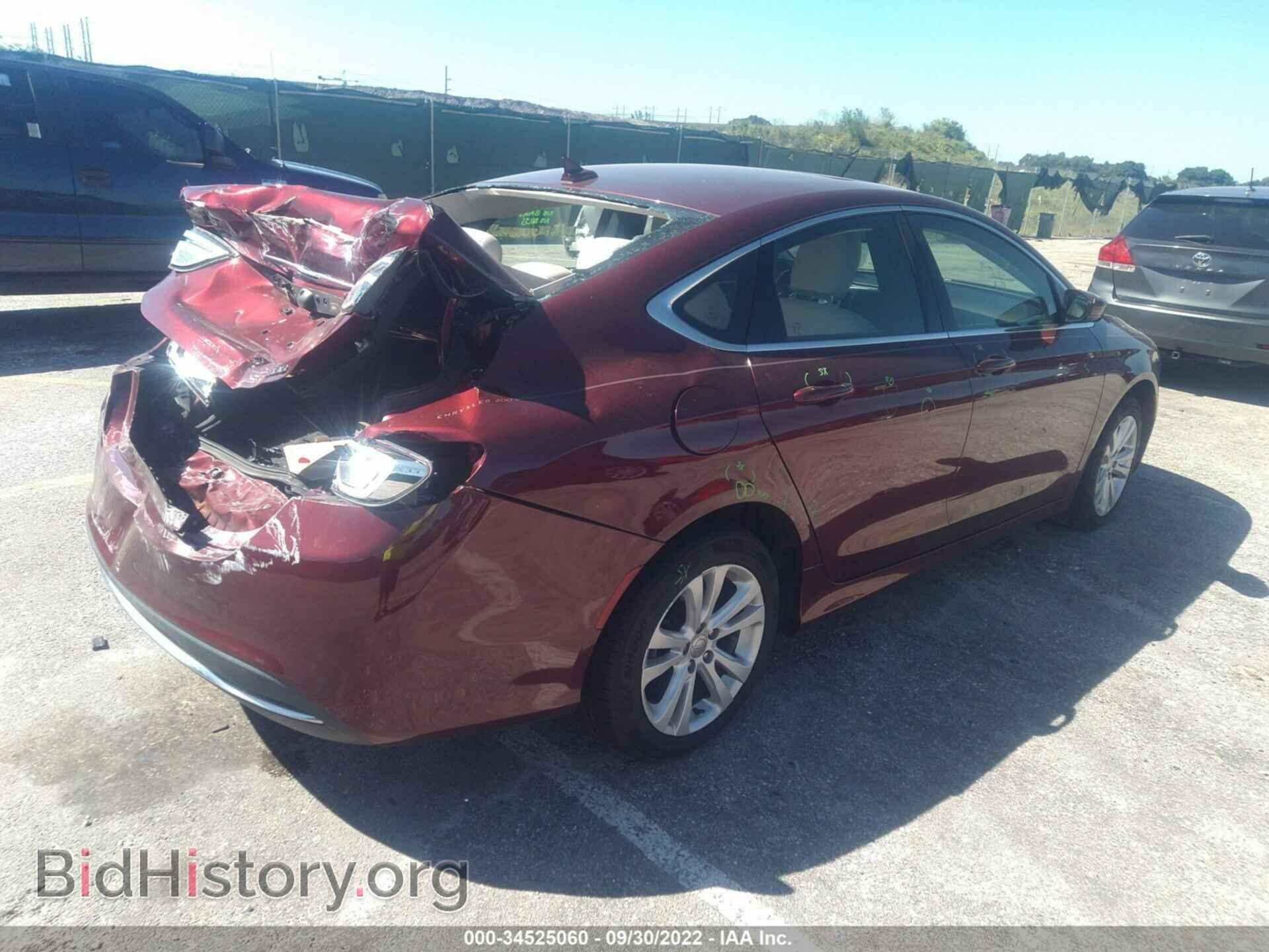 2016 CHRYSLER 200 - VIN: 1C3CCCAB7GN168595 - Фото 4