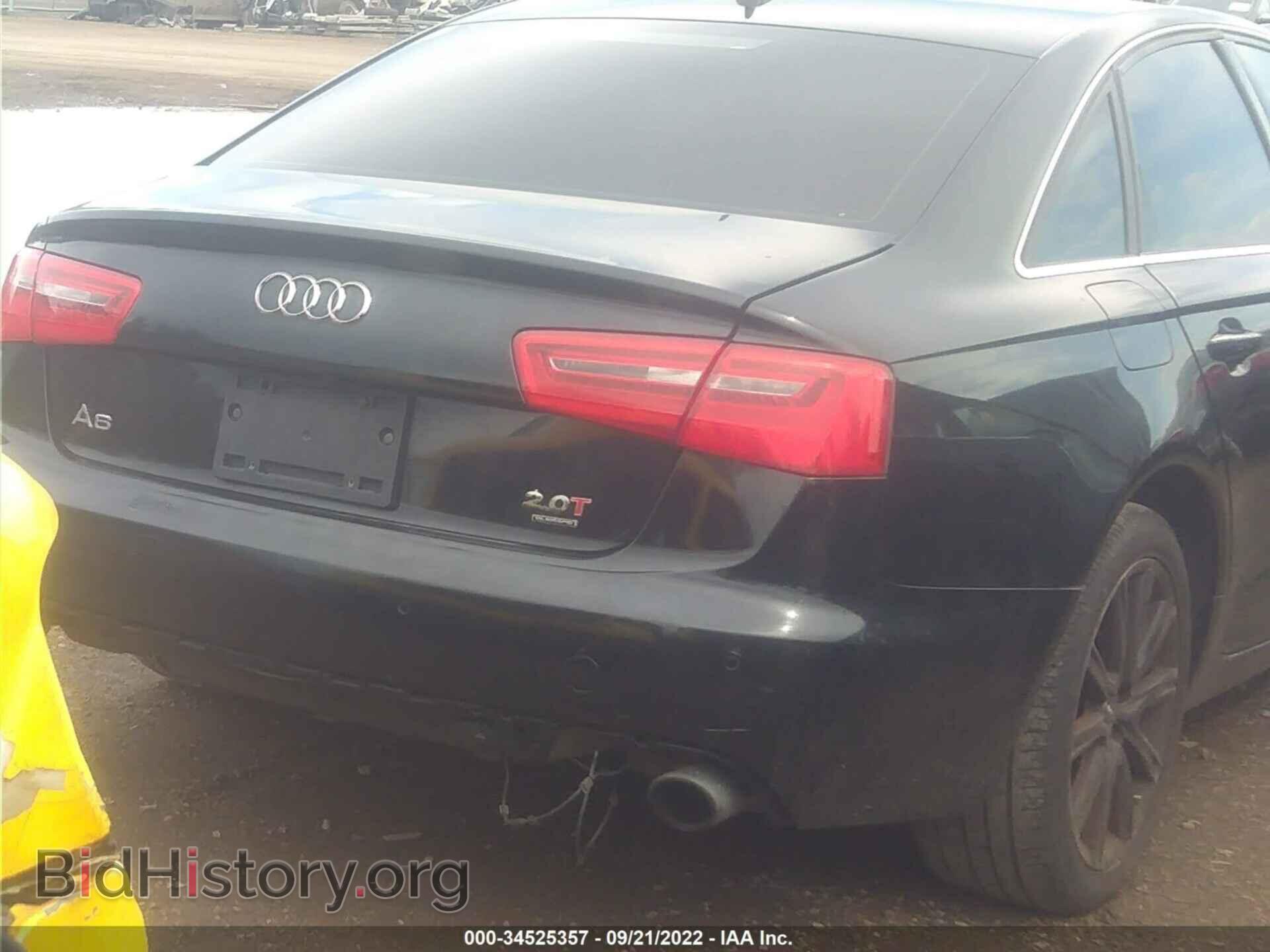 2013 AUDI A6 - VIN: WAUGFAFC6DN017279 - Фото 4