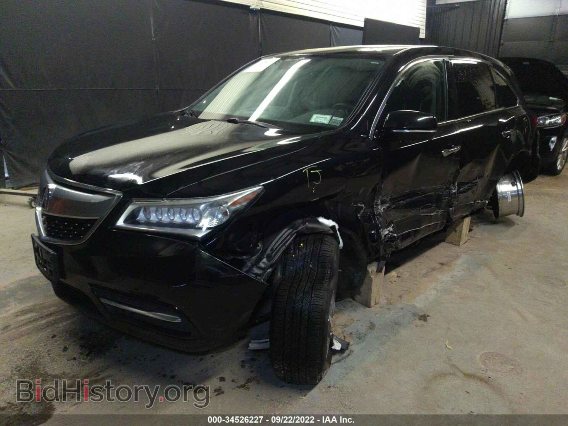 2016 ACURA MDX - VIN: 5FRYD4H20GB034079 - Фото 2