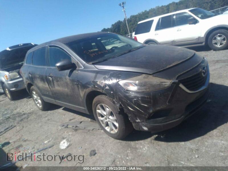 2013 Mazda CX-9 Touring (VIN JM3TB2CA3D0417536) — фото 1 из 11, IAAI, повреждение: передняя часть