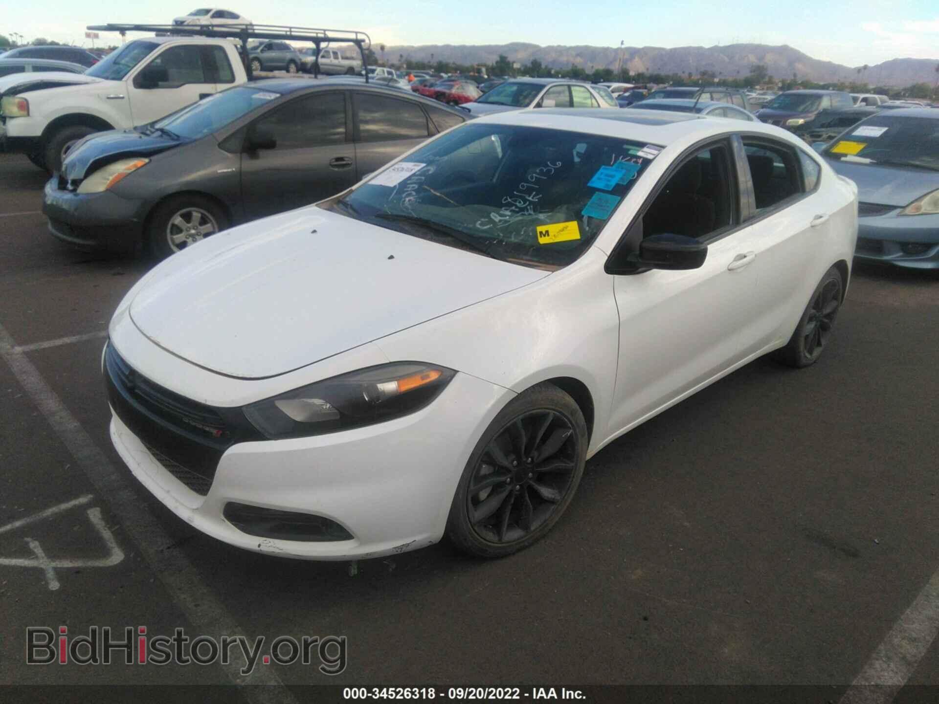 2016 DODGE DART - VIN: 1C3CDFFA3GD819936 - Фото 2