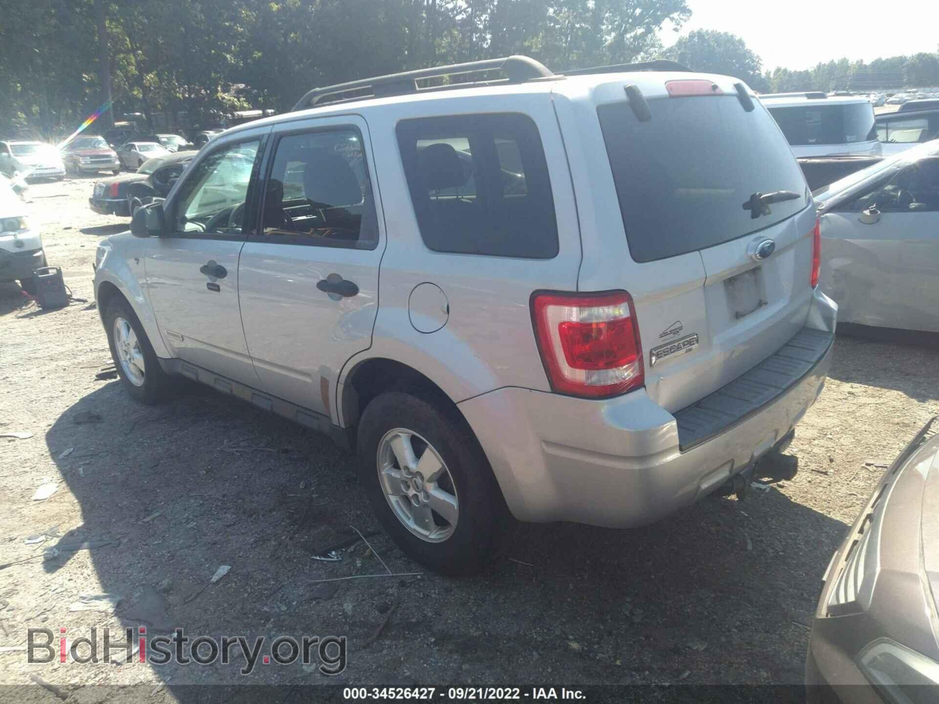 2008 FORD ESCAPE - VIN: 1FMCU03168KC81741 - Photo 3