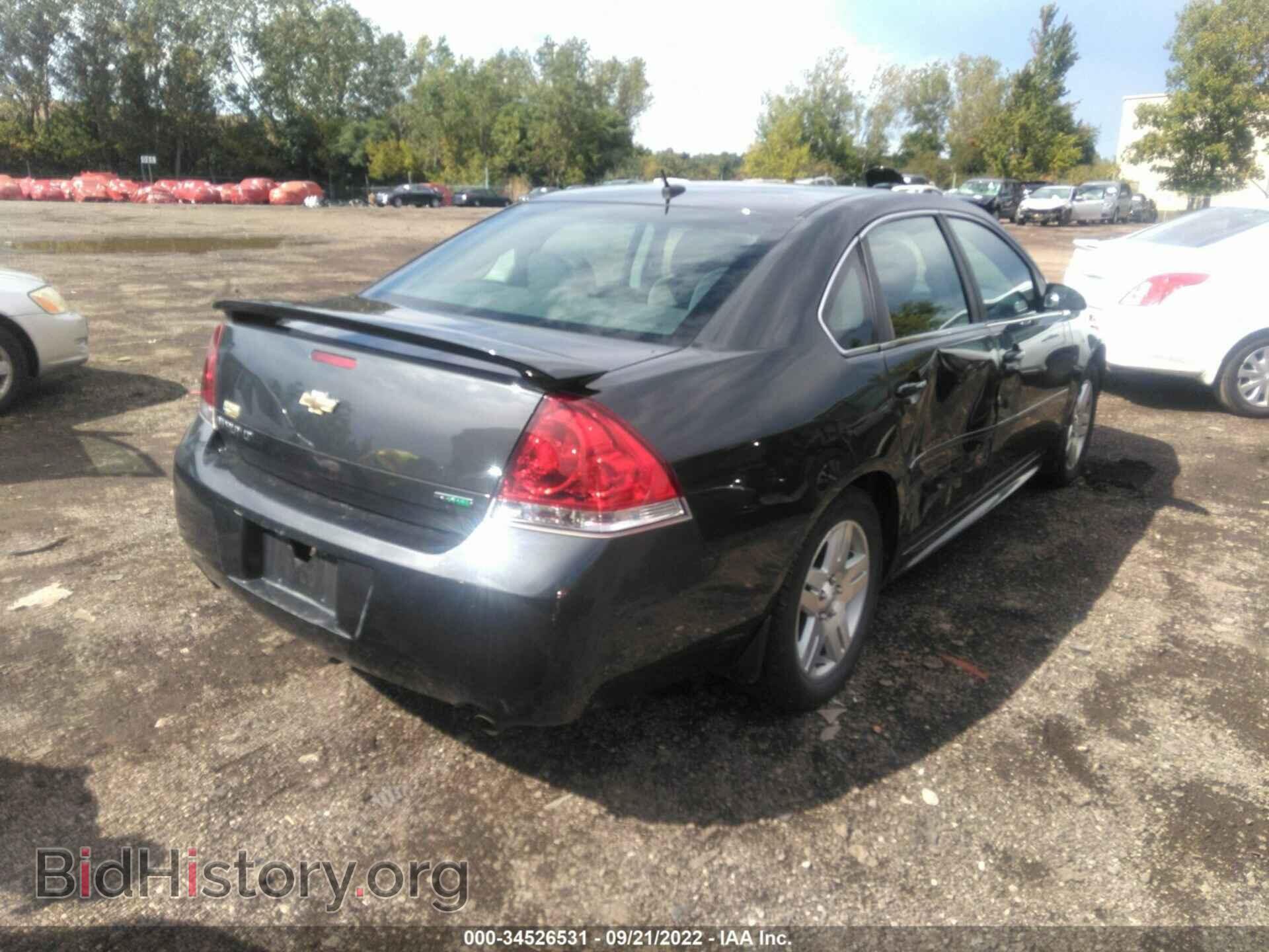 2012 CHEVROLET IMPALA - VIN: 2G1WB5E3XC1208697 - Фото 4
