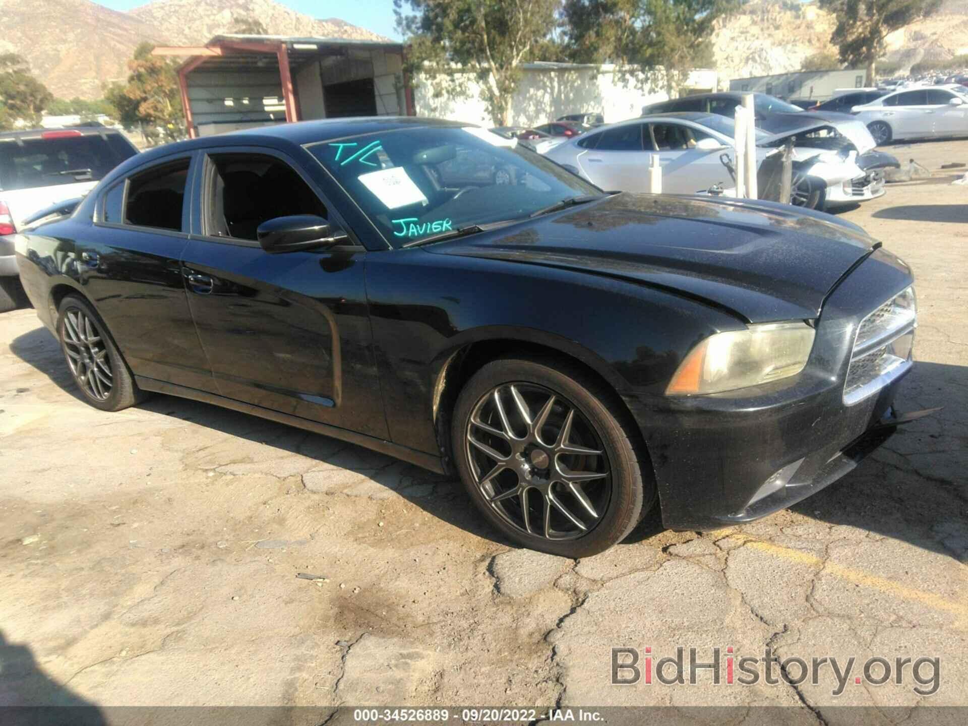 Photo 2C3CDXBG2DH550343 - DODGE CHARGER 2013