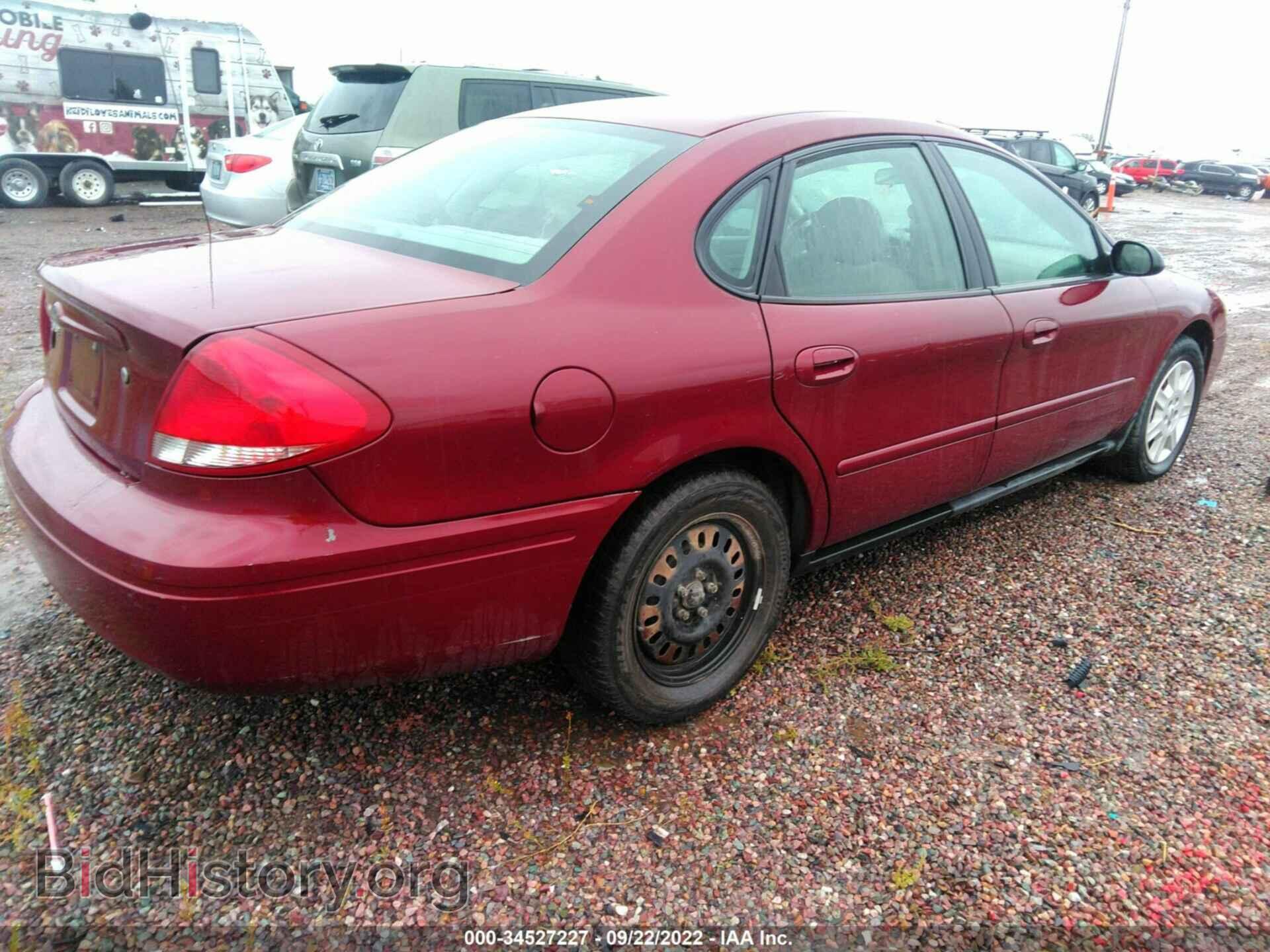 2007 FORD TAURUS - VIN: 1FAFP53U67A210386 - Фото 4