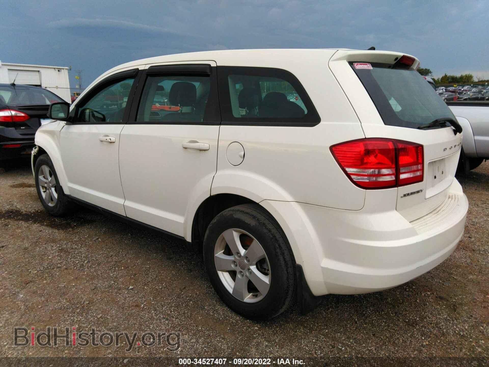 2013 DODGE JOURNEY - VIN: 3C4PDCAB4DT535409 - Фото 3