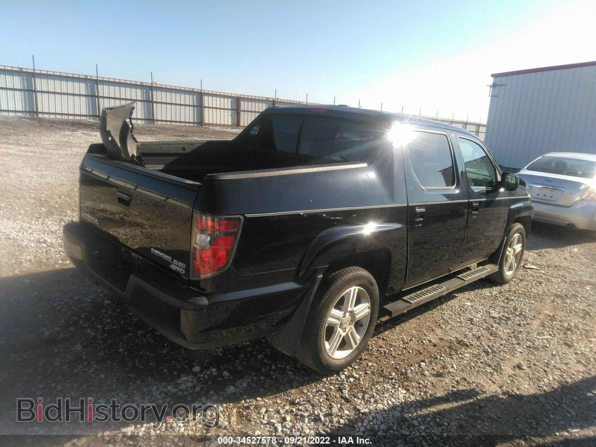 2012 HONDA RIDGELINE - VIN: 5FPYK1F54CB460877 - Фото 4