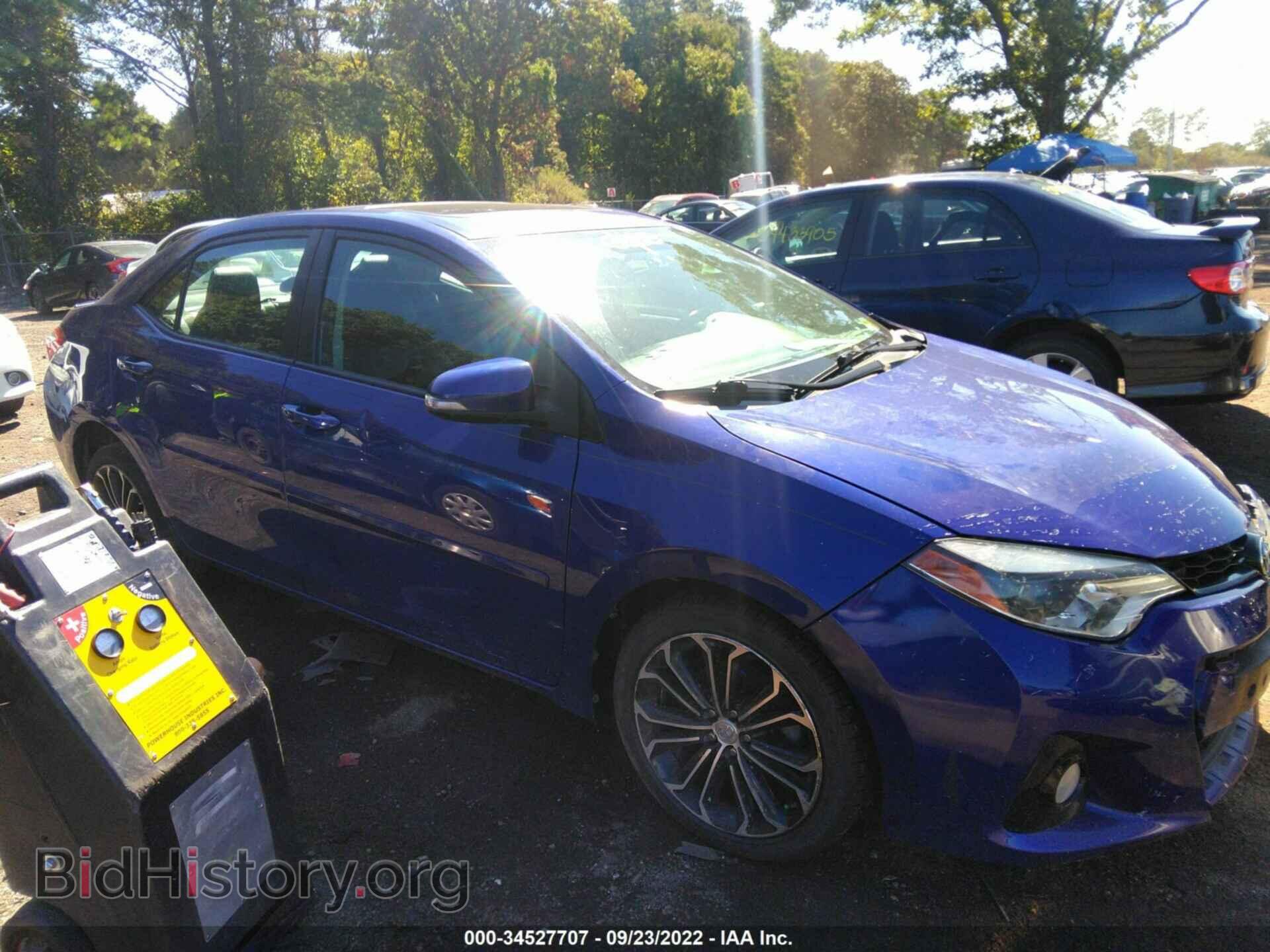 Photo 2T1BURHE3FC296261 - TOYOTA COROLLA 2015