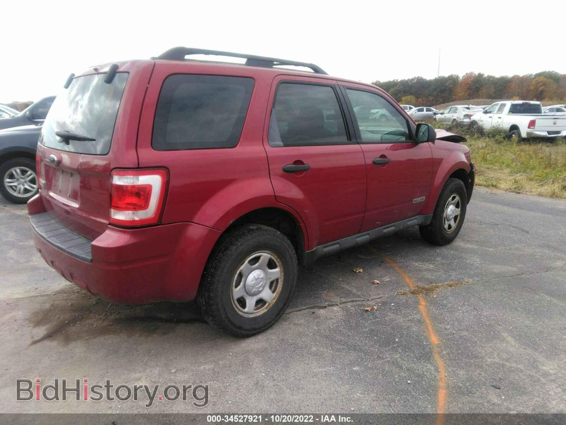 2008 FORD ESCAPE - VIN: 1FMCU02Z38KD58377 - Фото 4