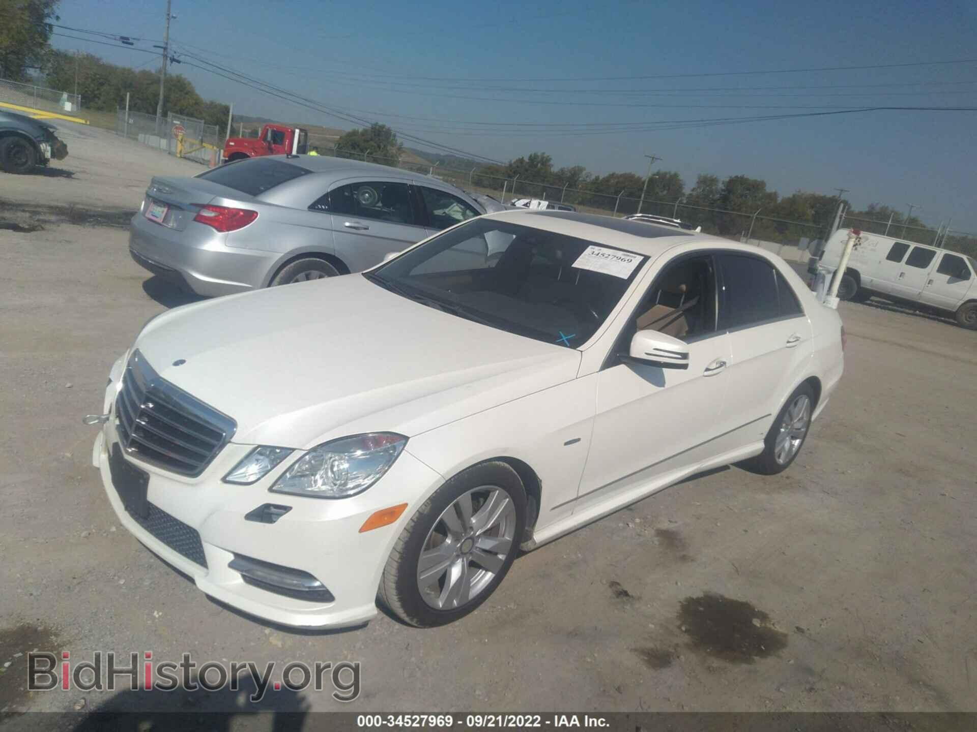 2012 MERCEDES-BENZ E-CLASS - VIN: WDDHF2EB4CA527731 - Фото 2
