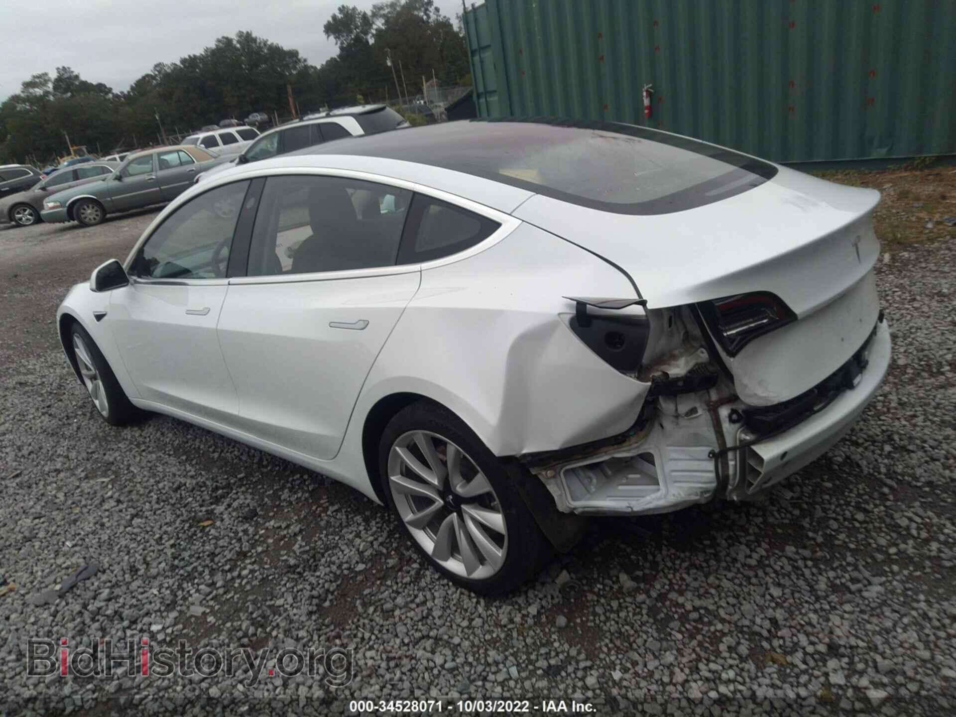 2018 TESLA MODEL 3 - VIN: 5YJ3E1EA3JF050755 - Фото 3