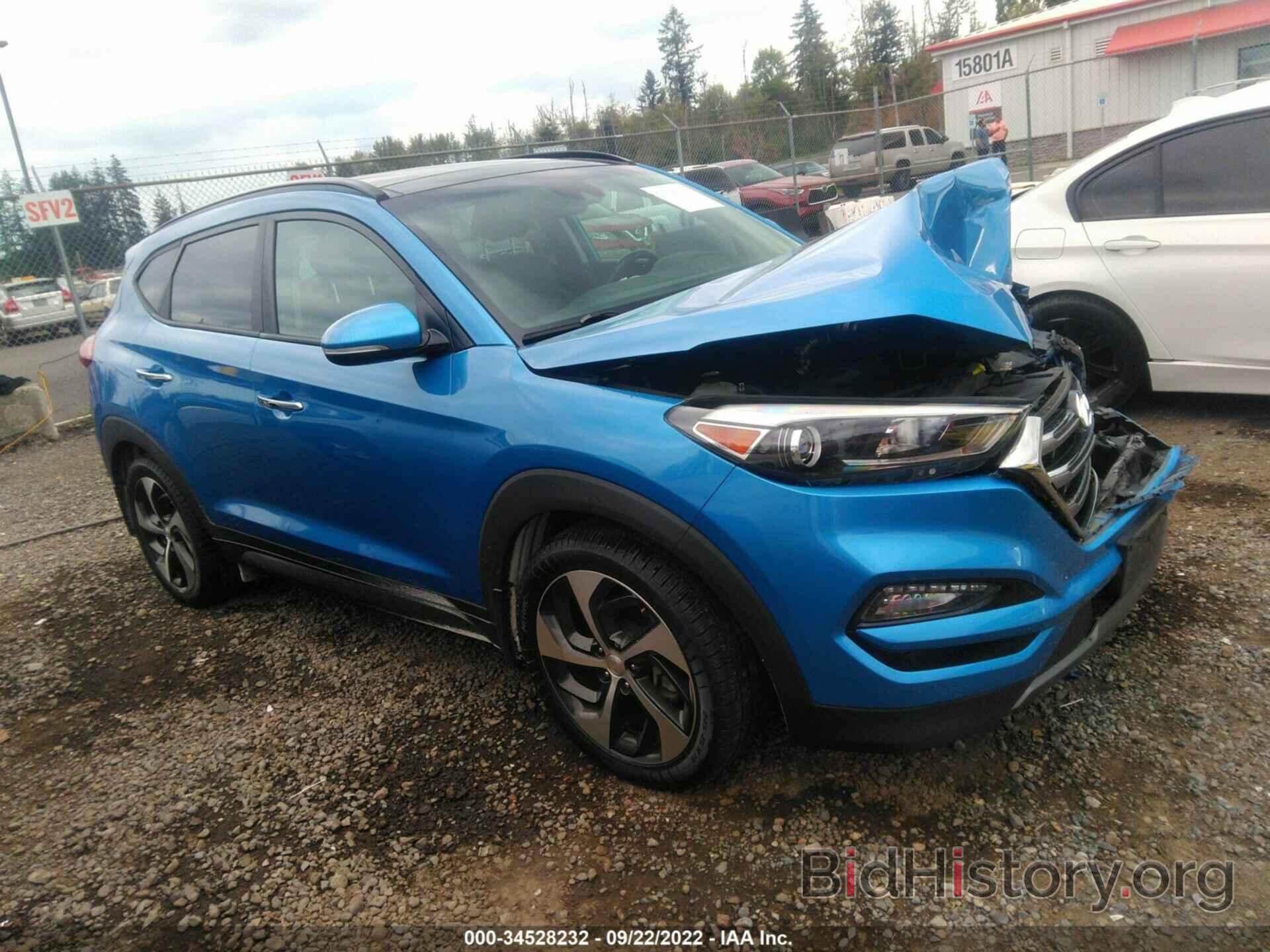 Фотография KM8J3CA28GU091367 - HYUNDAI TUCSON 2016