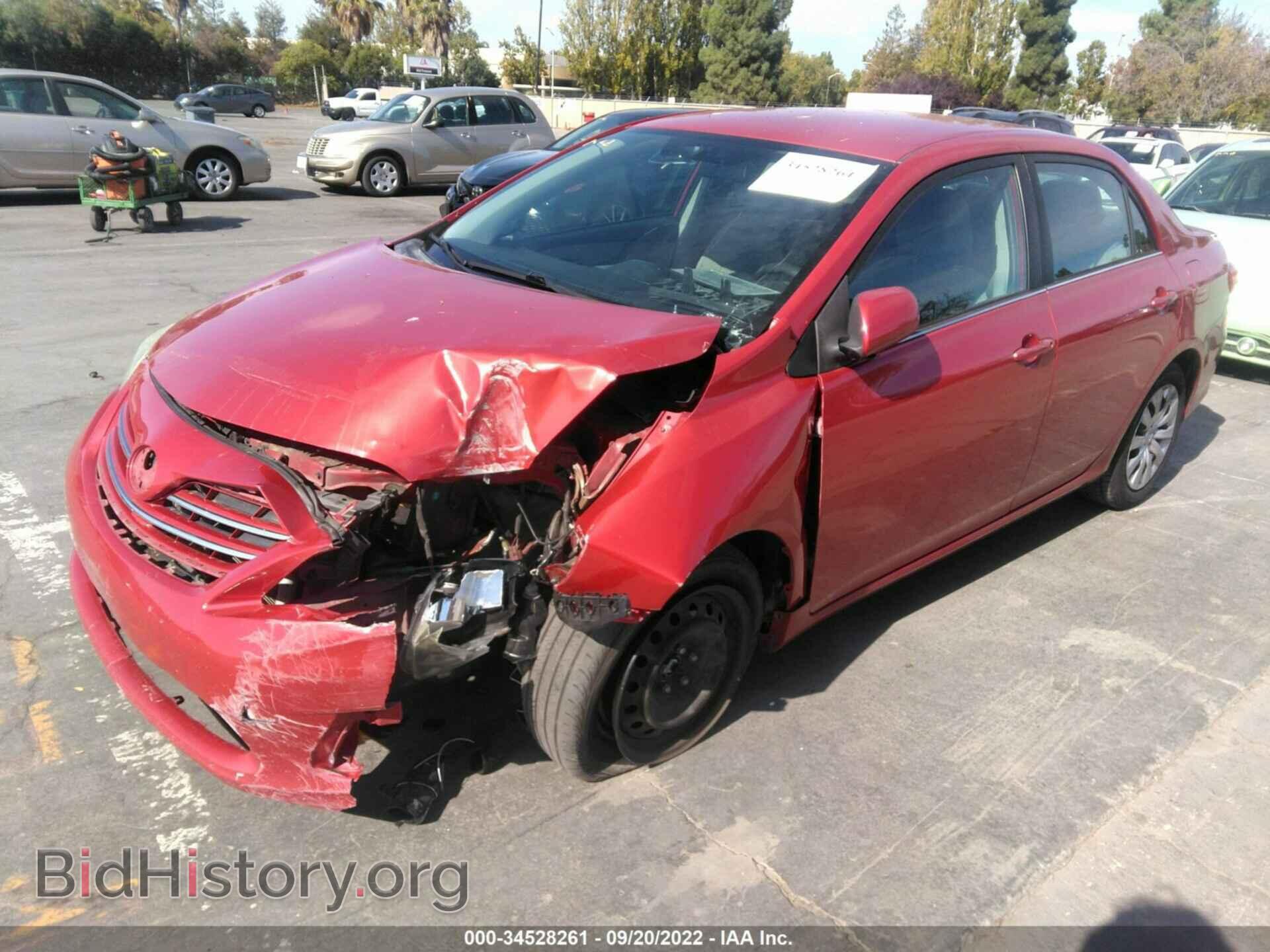2013 TOYOTA COROLLA - VIN: 5YFBU4EE0DP107456 - Фото 2