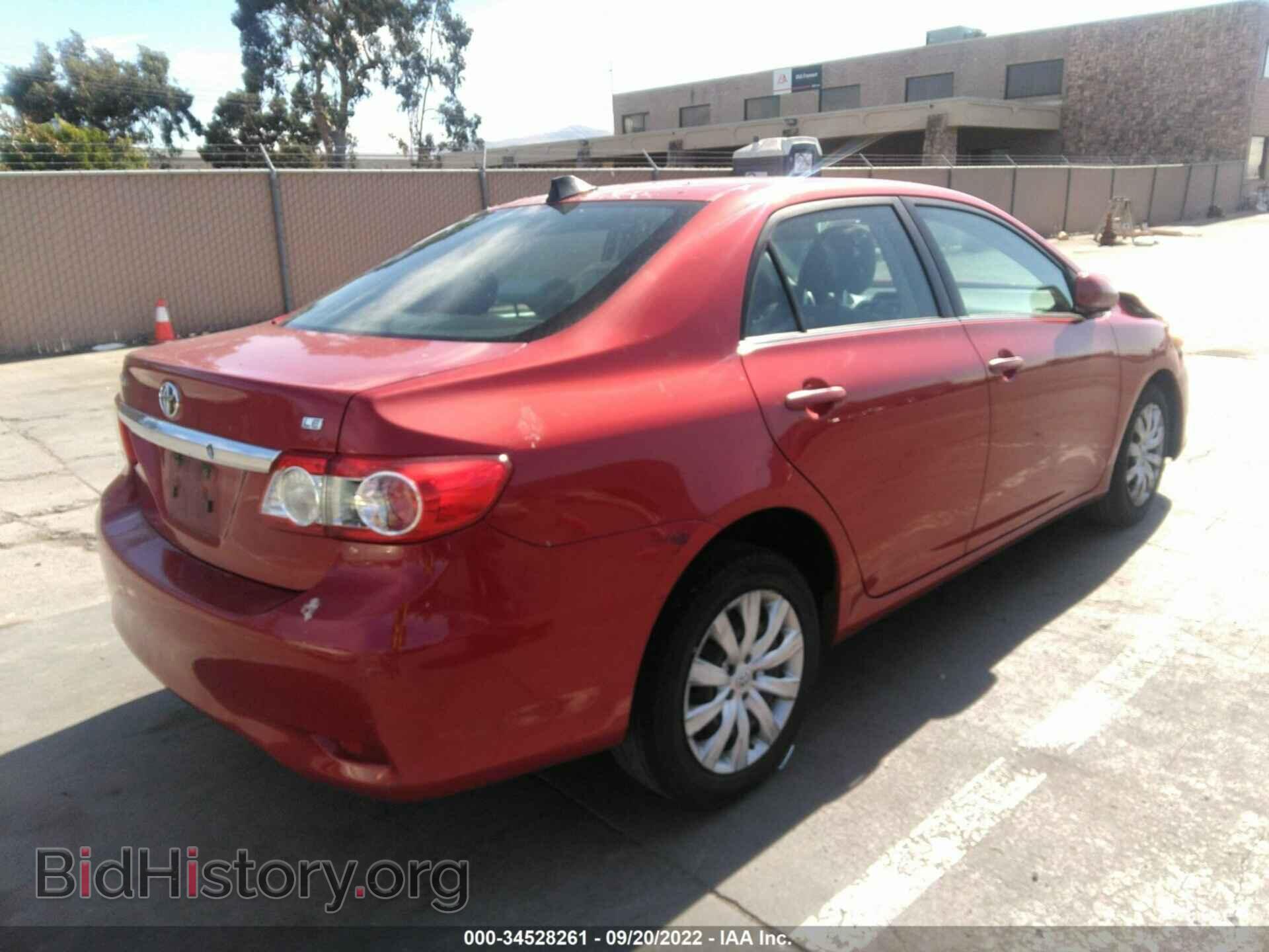 2013 TOYOTA COROLLA - VIN: 5YFBU4EE0DP107456 - Фото 4