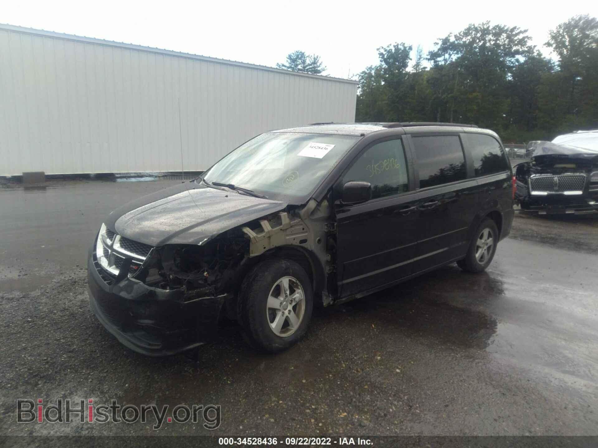 2013 DODGE GRAND CARAVAN - VIN: 2C4RDGCG3DR552259 - Фото 2