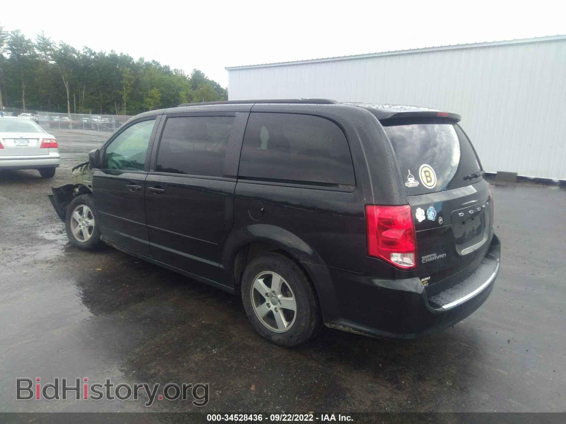 2013 DODGE GRAND CARAVAN - VIN: 2C4RDGCG3DR552259 - Фото 3