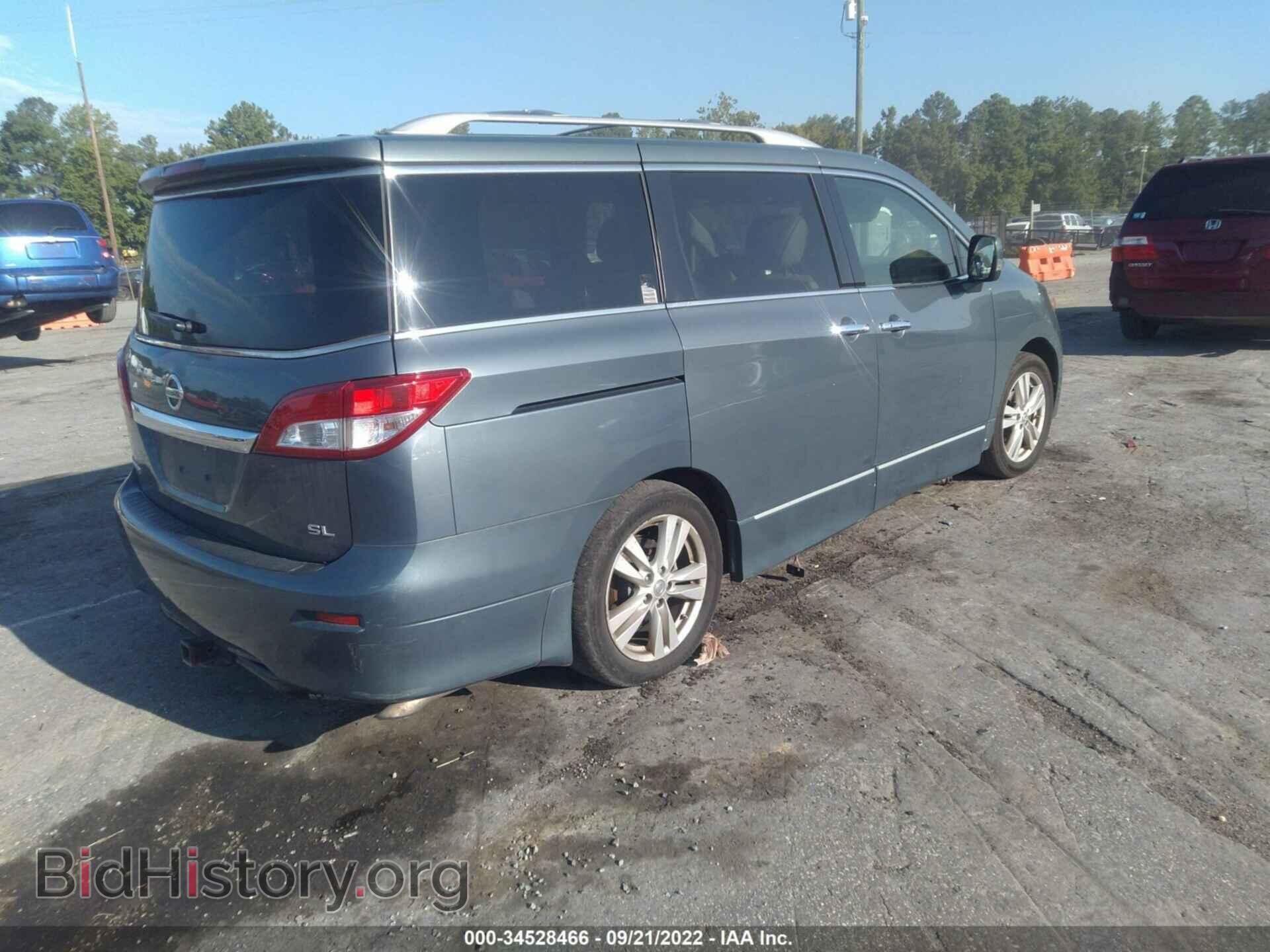 2012 NISSAN QUEST - VIN: JN8AE2KP9C9045731 - Фото 4