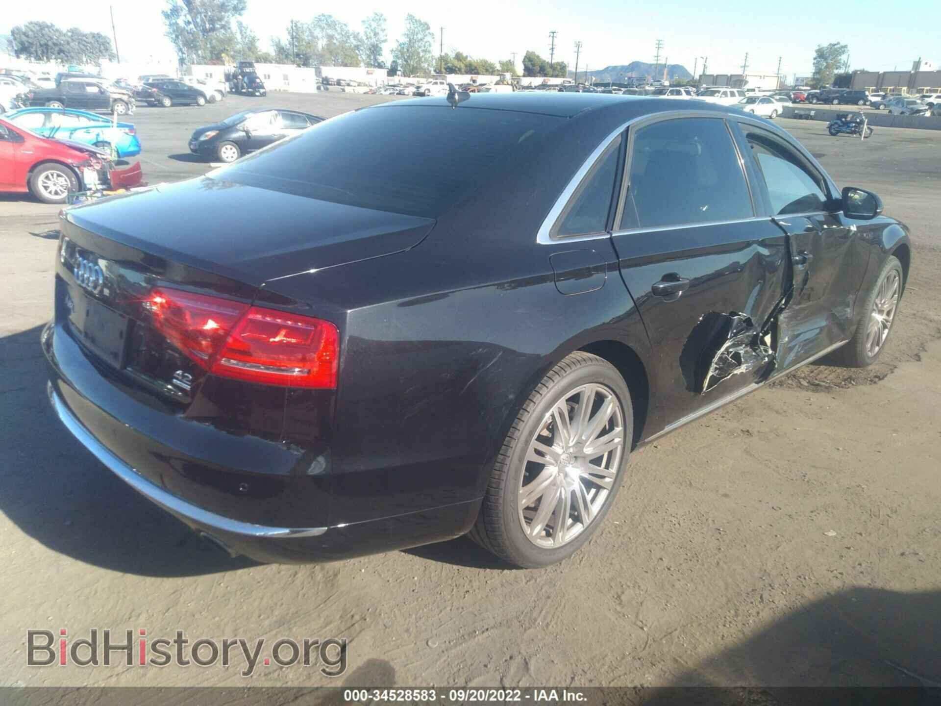 2012 AUDI A8 L - VIN: WAURVAFD4CN019941 - Photo 4