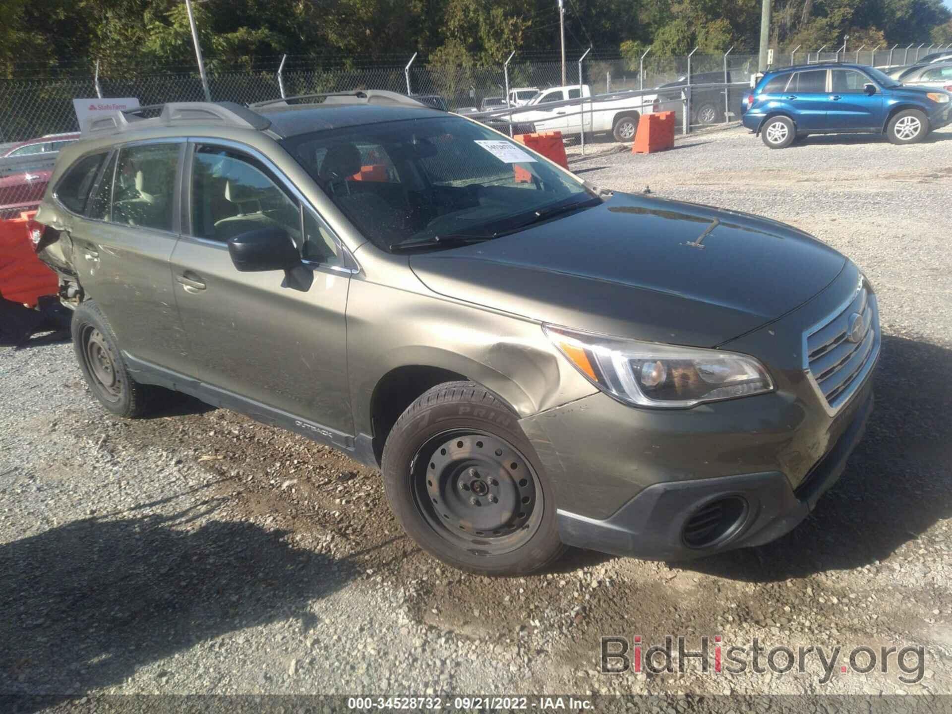 Photo 4S4BSBAC9G3275250 - SUBARU OUTBACK 2016
