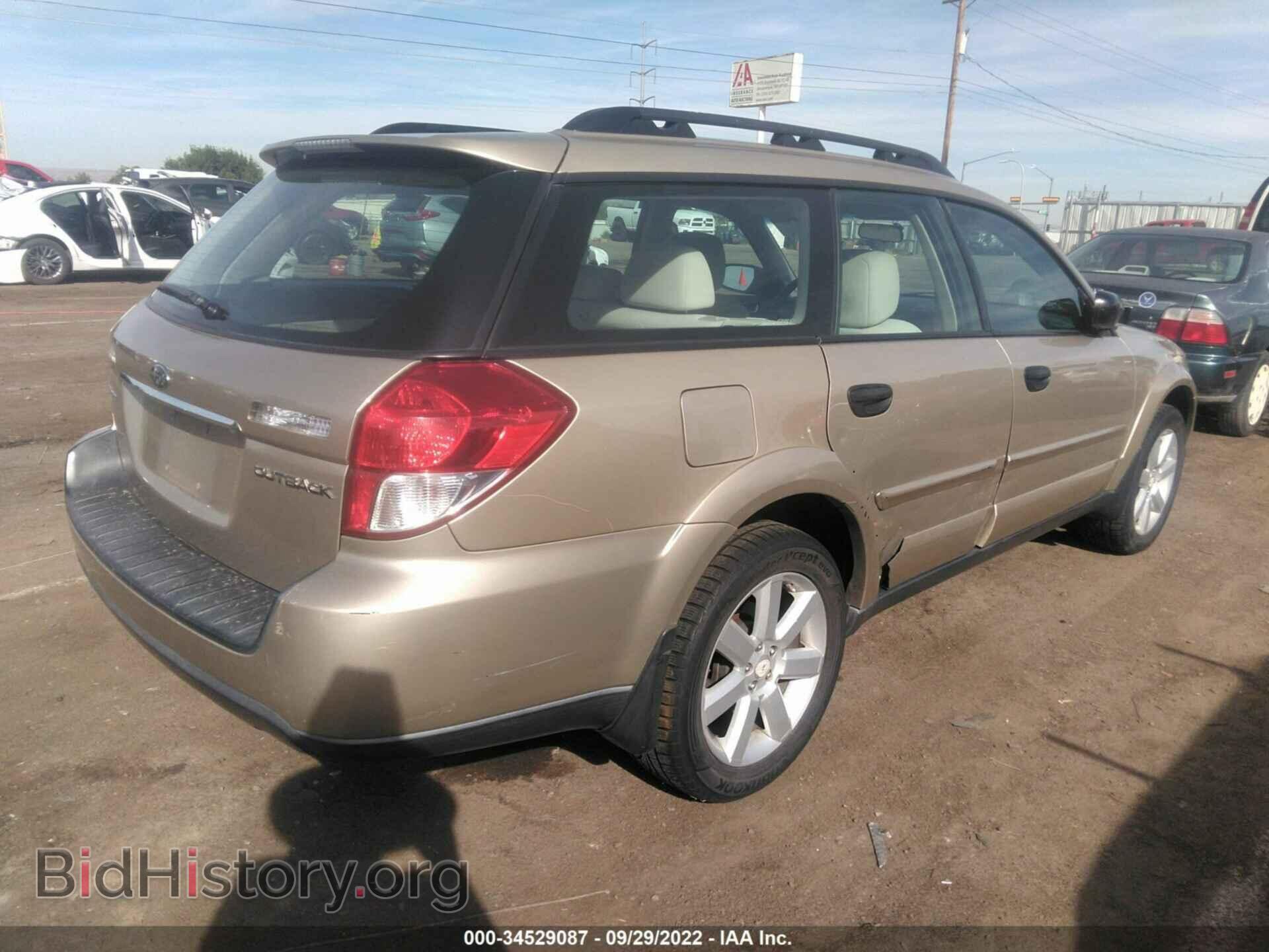2008 SUBARU OUTBACK - VIN: 4S4BP61C087342885 - Фото 4