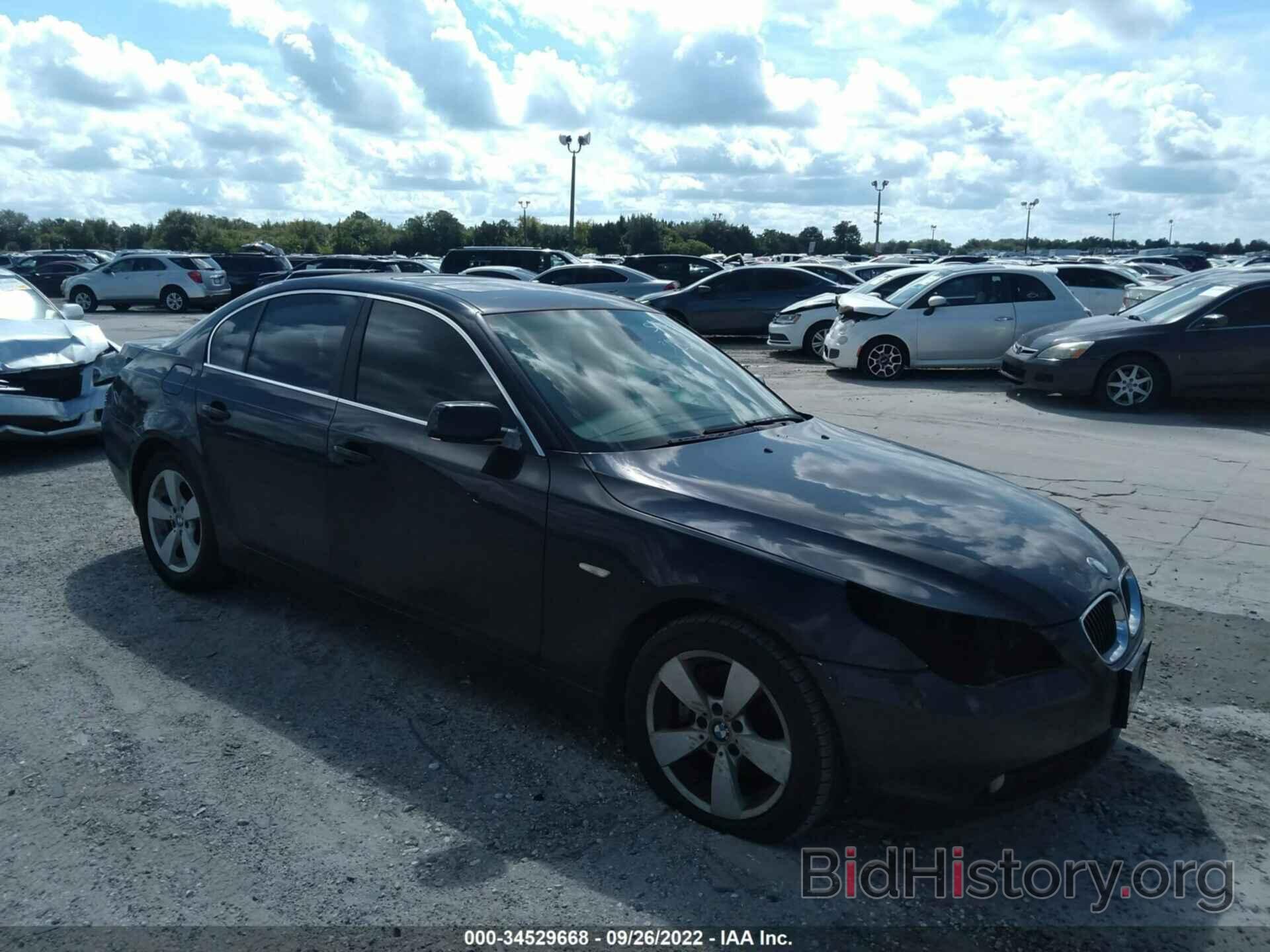 Photo WBANF73547CU21469 - BMW 5 SERIES 2007