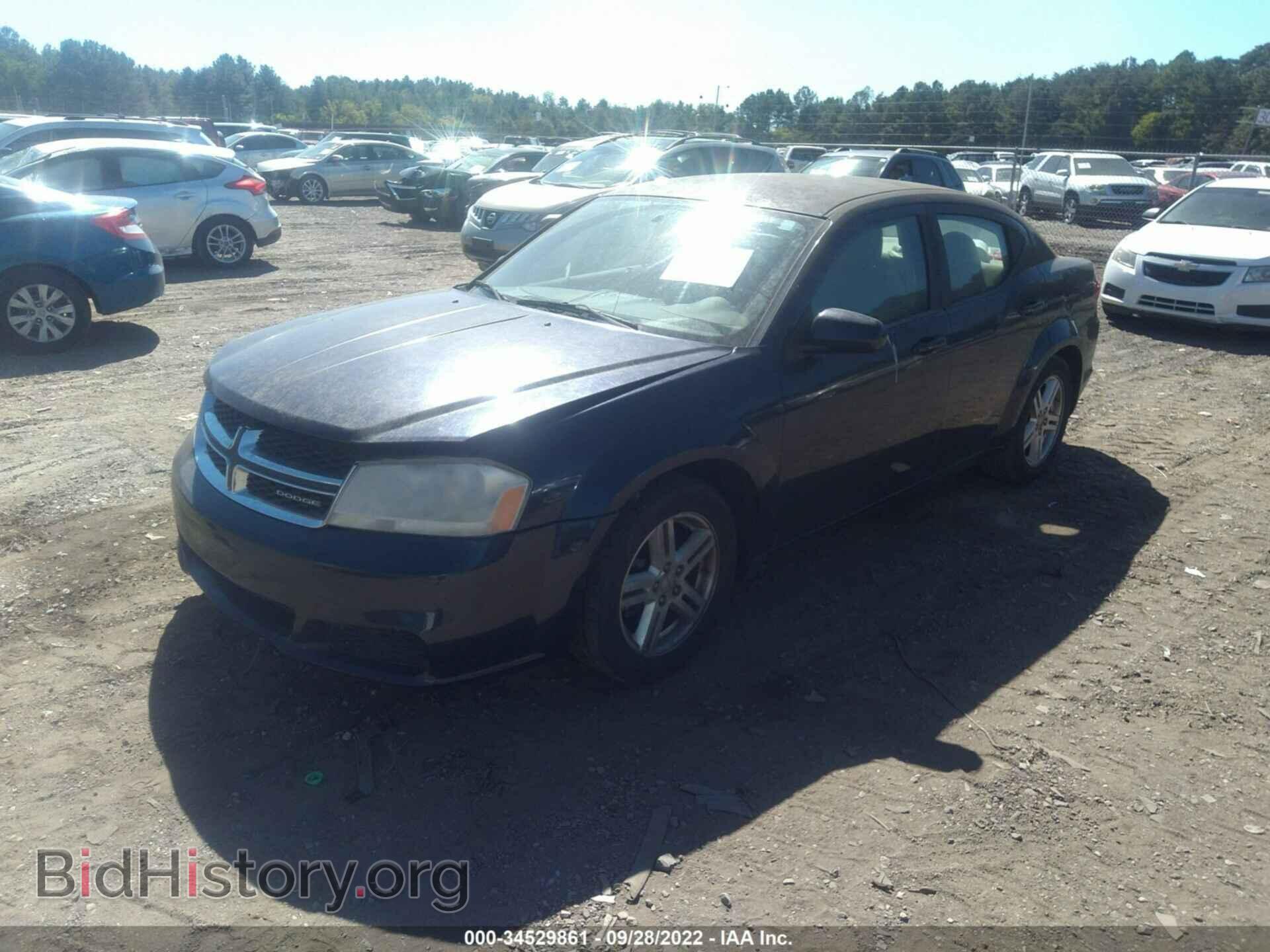 2011 DODGE AVENGER - VIN: 1B3BD1FB6BN584827 - Фото 2