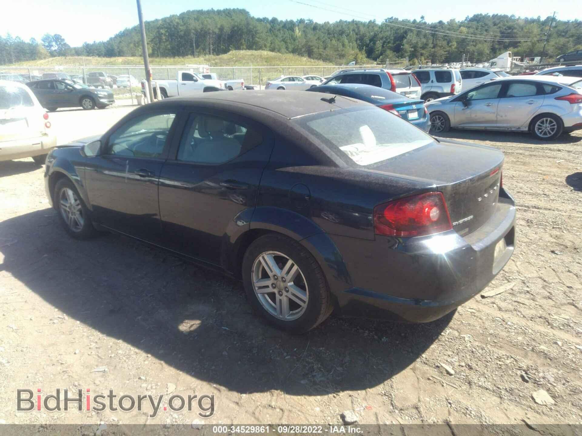 2011 DODGE AVENGER - VIN: 1B3BD1FB6BN584827 - Фото 3