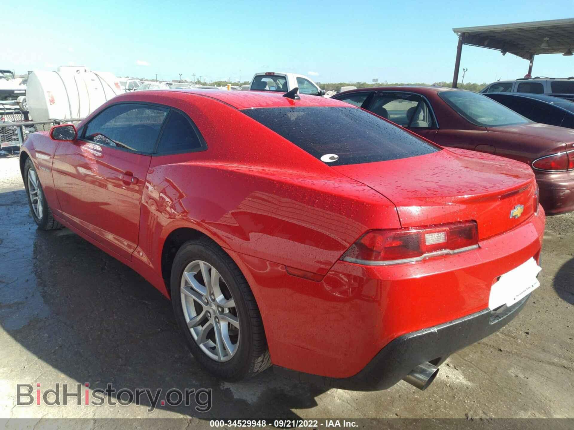 2014 CHEVROLET CAMARO - VIN: 2G1FB1E37E9294046 - Фото 3
