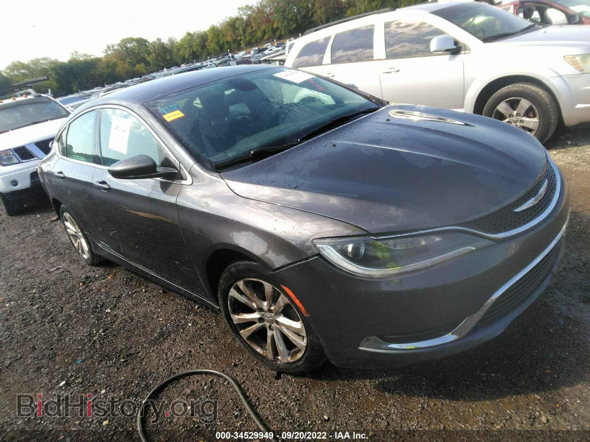 Фотография 1C3CCCAB8GN136948 - CHRYSLER 200 2016