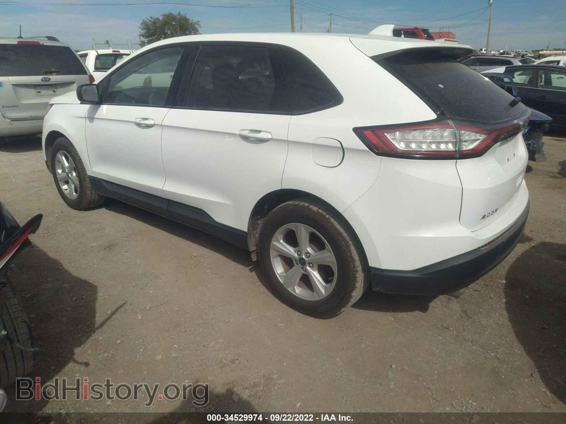 2016 FORD EDGE - VIN: 2FMPK4G96GBC35771 - Photo 3